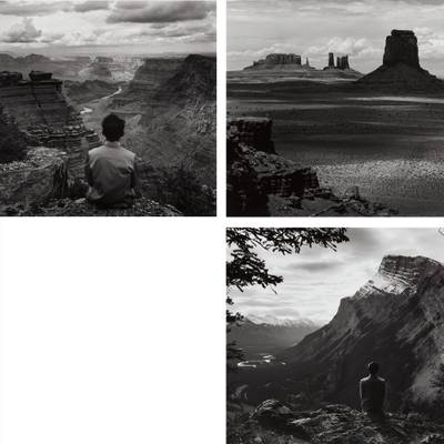 Grand Canyon, Arizona; Monument Valley, Arizona; Banff National Park, Alberta, Canada