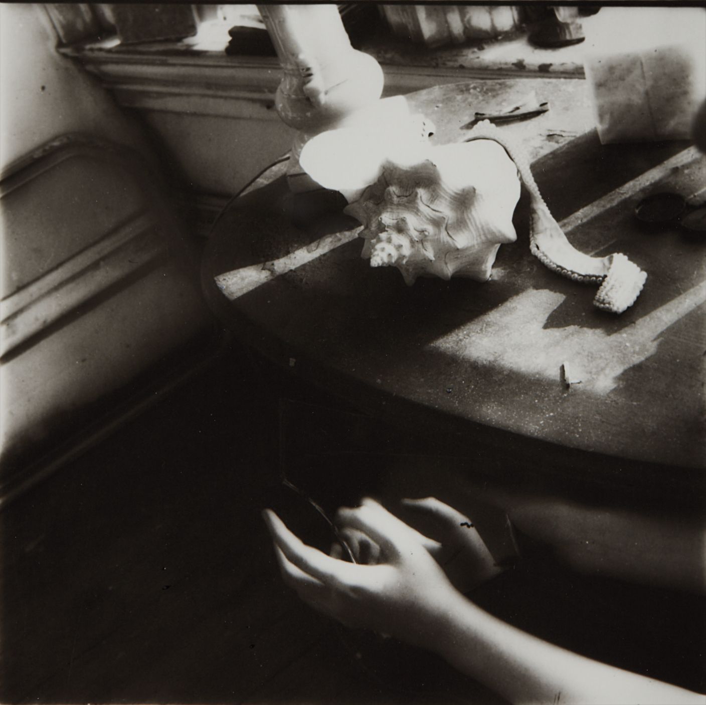Francesca Woodman — But lately i find a sliver of a mirror is simply to slice an eye lid