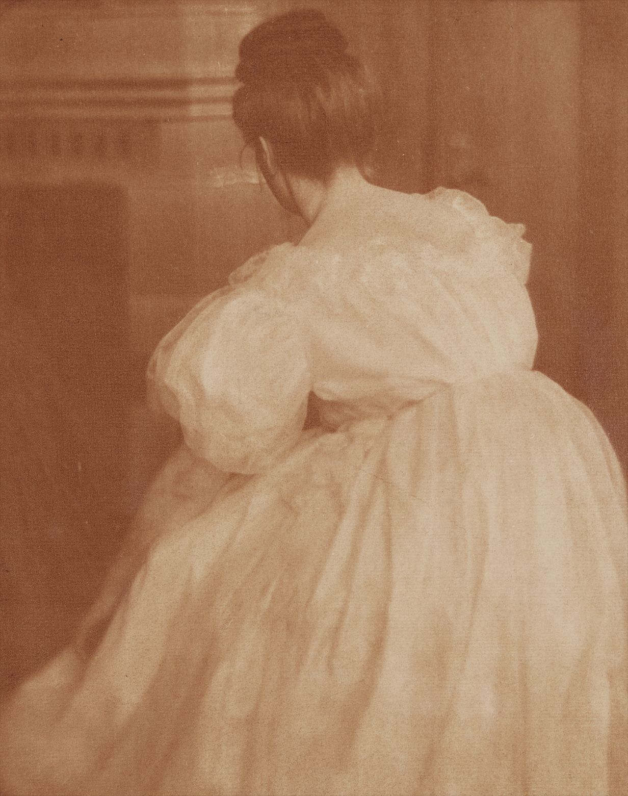 Miss Mary in Evening Costume