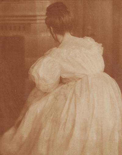 Miss Mary in Evening Costume