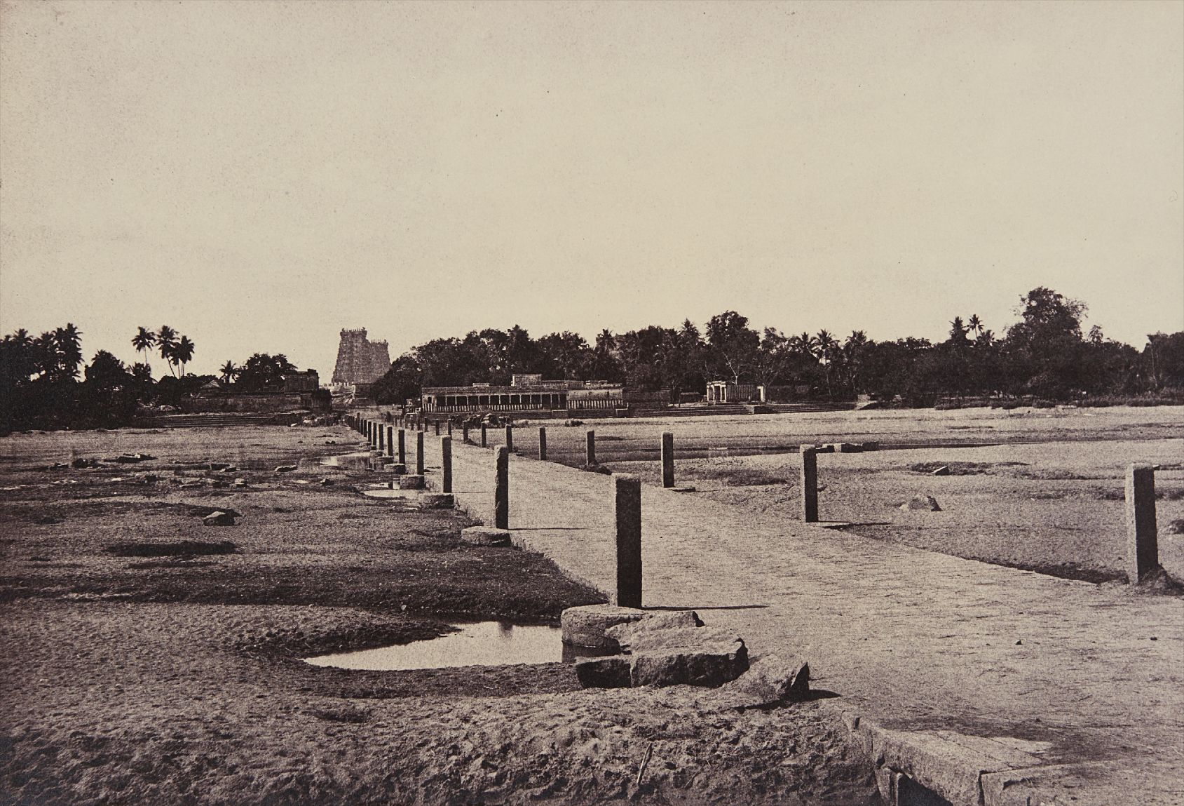 The Causeway Across Vaigai River, Madura