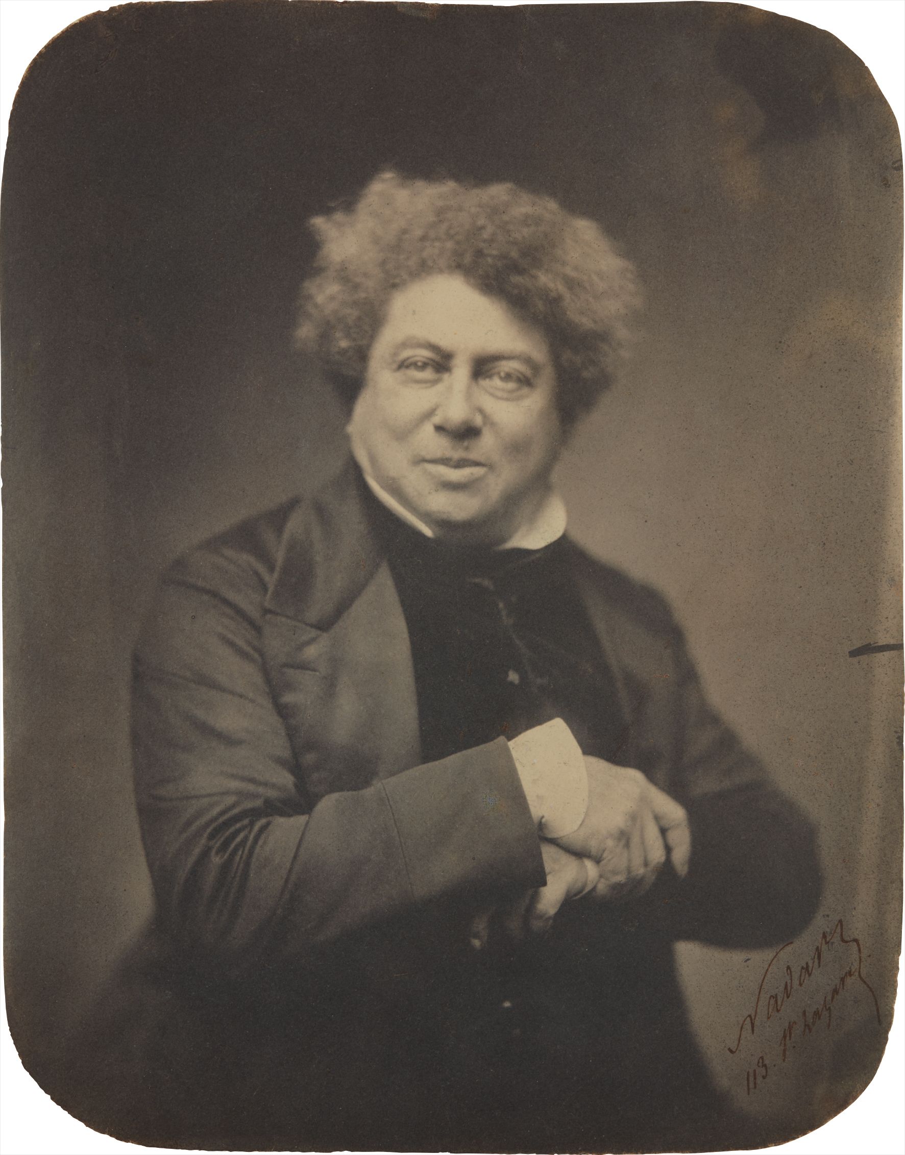 Nadar (Gaspard-Félix Tournachon) — Alexandre Dumas