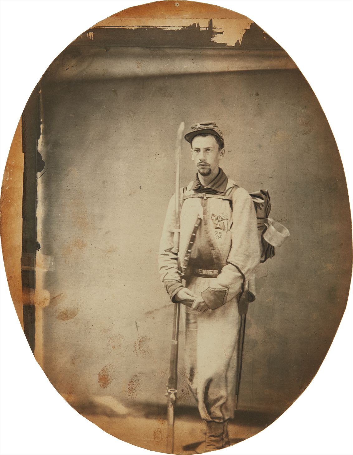 Portrait of Francis E. Brownell, “Ellsworth’s Avenger,” and Portrait of an Unknown Woman