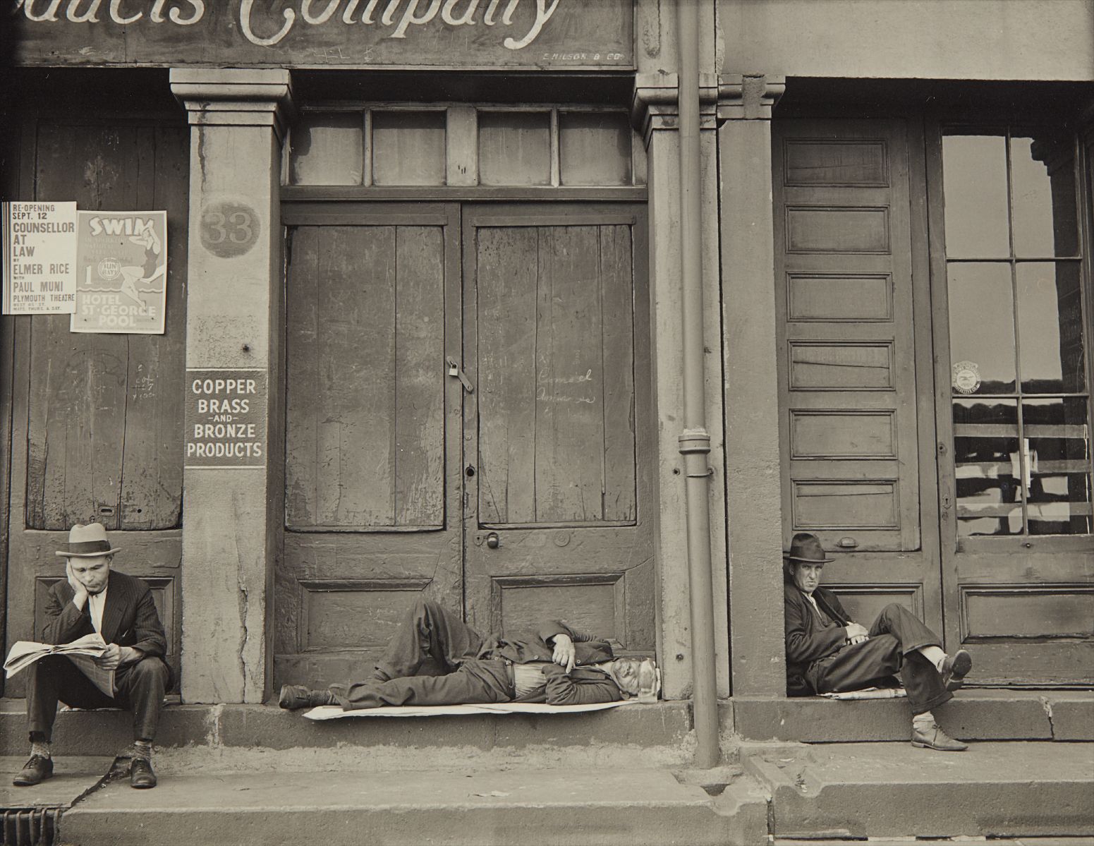 Walker Evans — South Street, New York