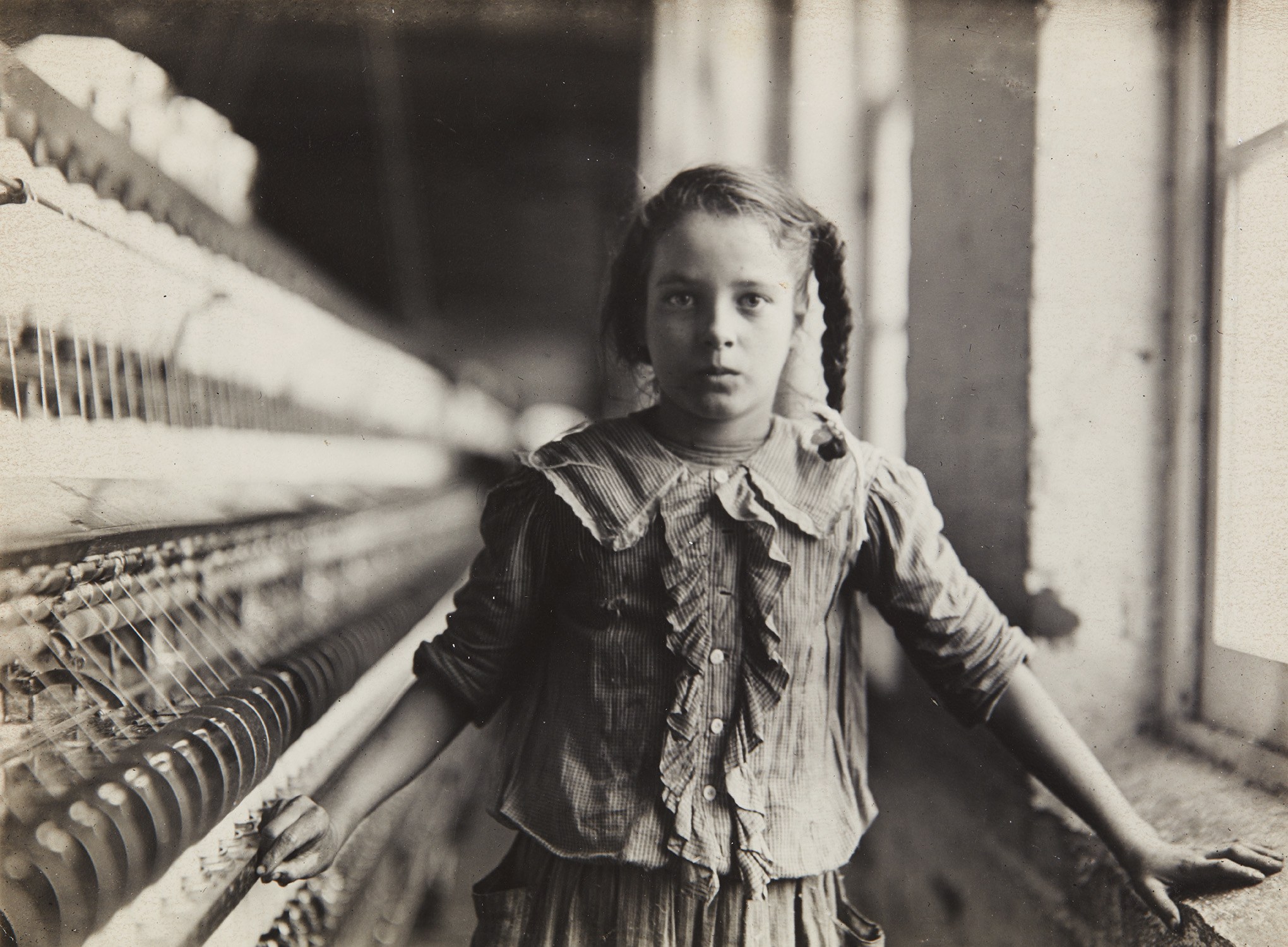 Lewis Hine — Ten Year Old Spinner in N. Carolina Cotton Mill