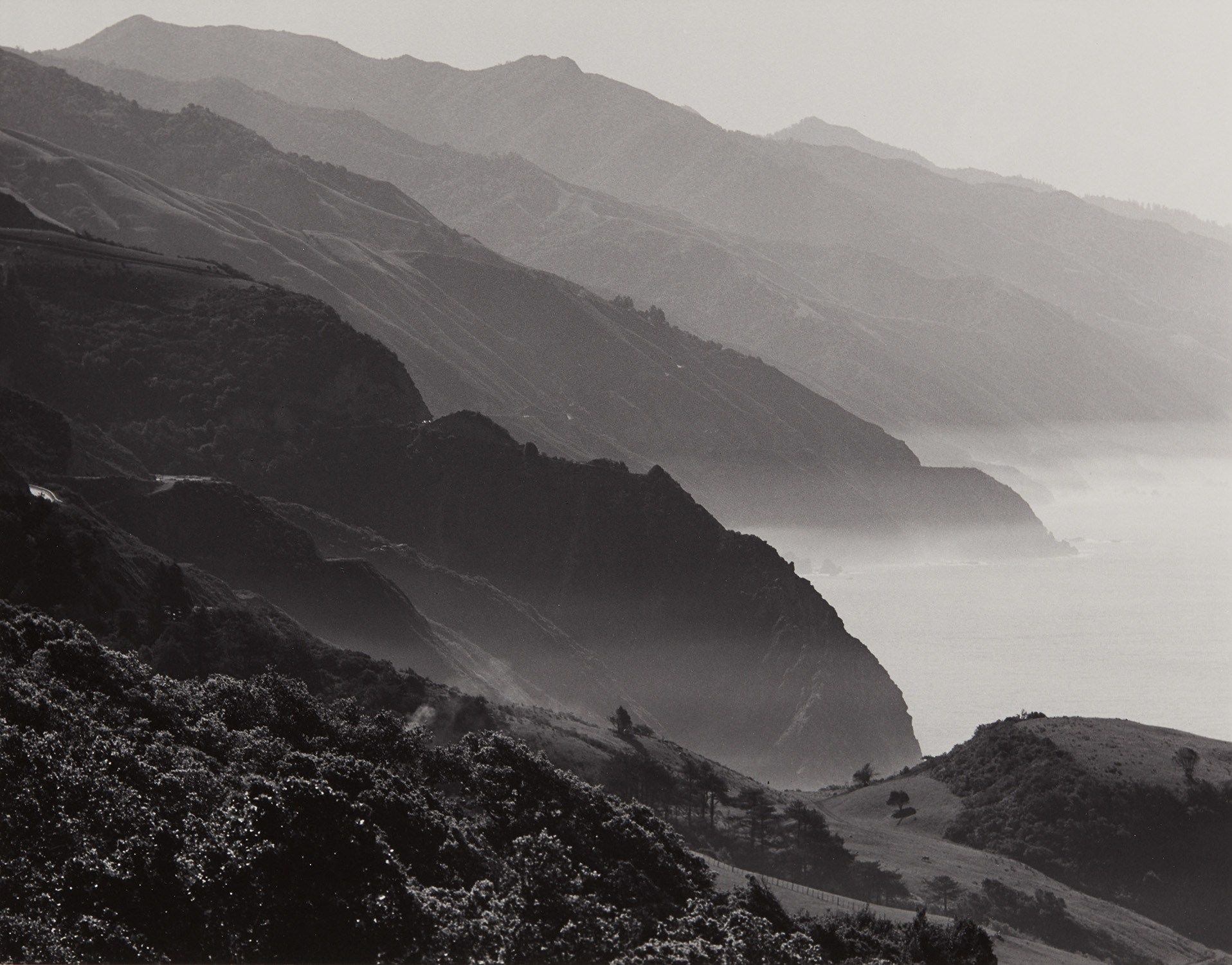 Ansel Adams — California Coast South of Big Sur