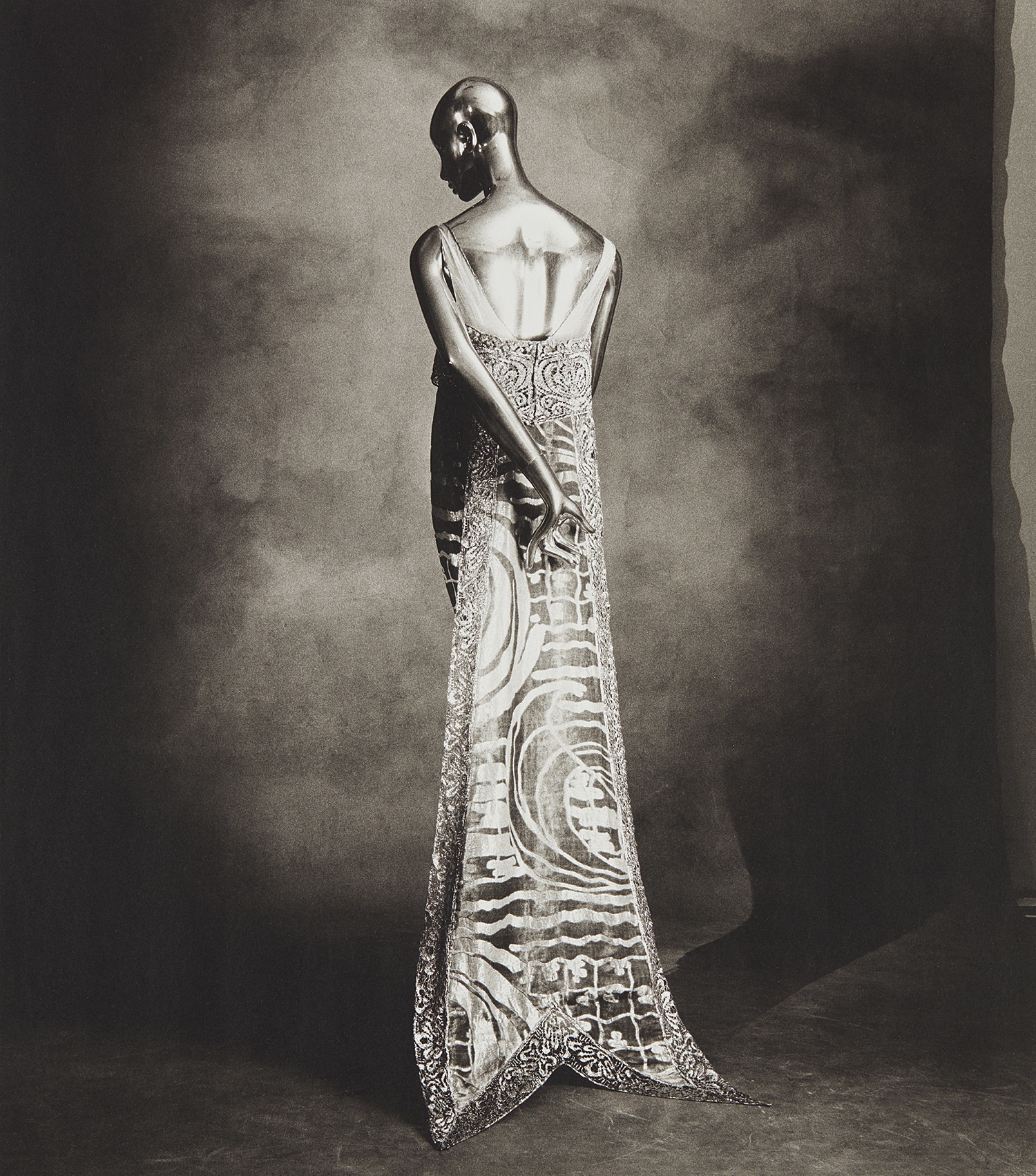 Irving Penn — Callot Swallow-Tail Dress