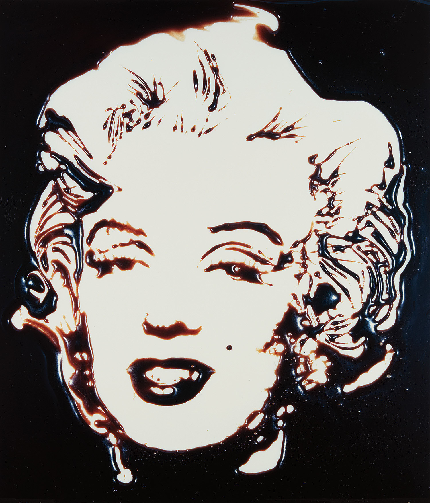 Vik Muniz — Marilyn from Pictures of Chocolate