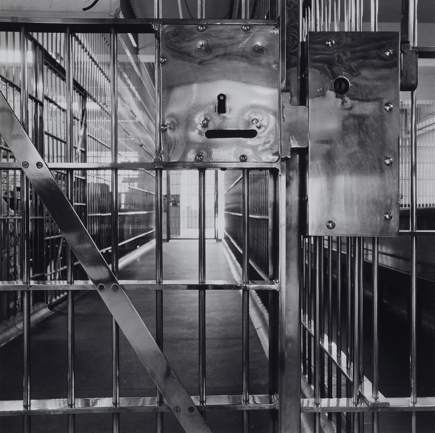 Danny Lyon — Main entrance to The Walls, Texas