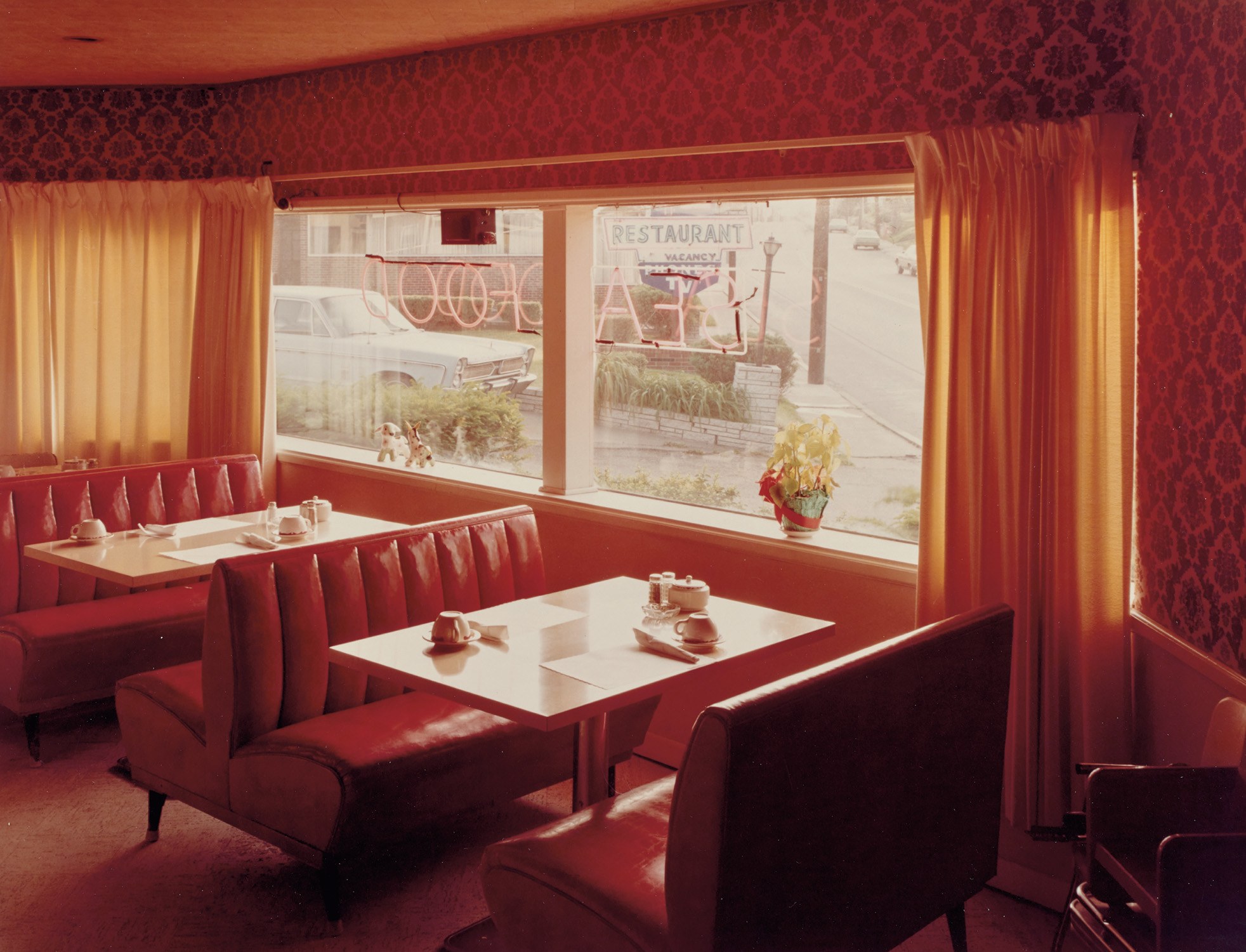 Stephen Shore — Town and Country Restaurant, East 7th Street, Parkersburg, West Virginia, 5/16/74