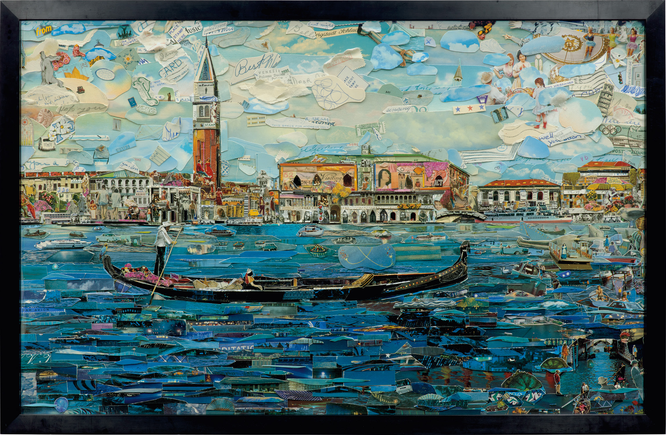 Vik Muniz — Venice from Postcards from Nowhere