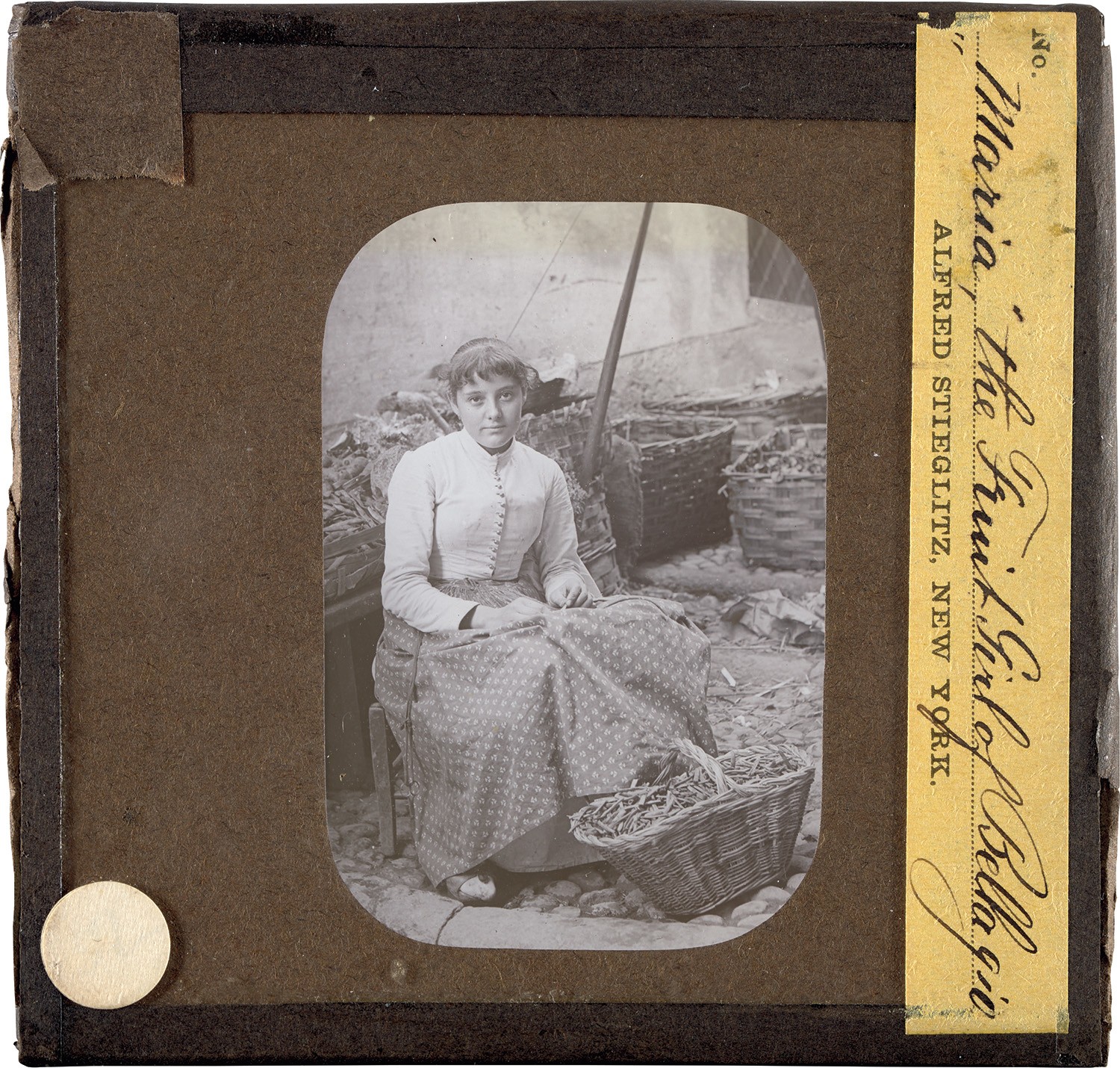 Alfred Stieglitz — Maria, the Fruit Girl of Bellagio