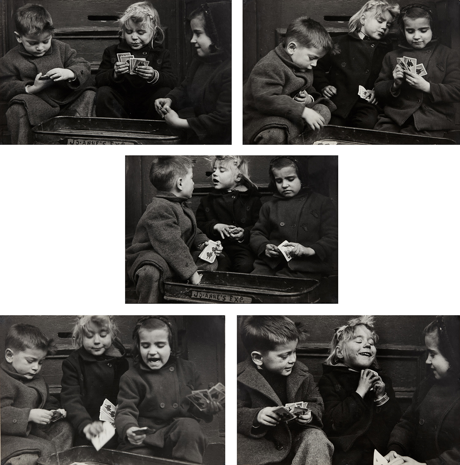 Ruth Orkin — The Card Players, New York City