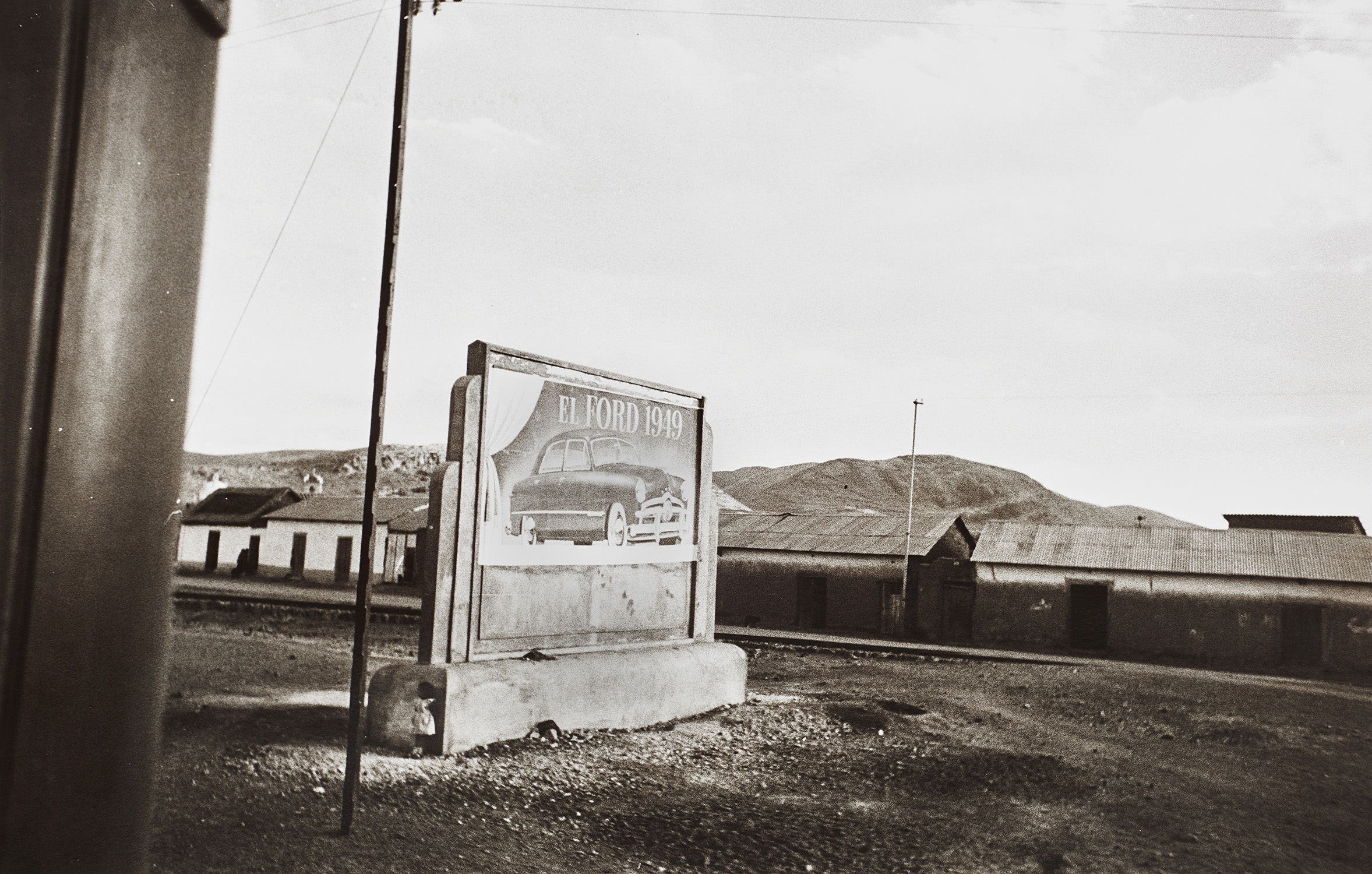 Robert Frank — Pérou (Ford billboard)