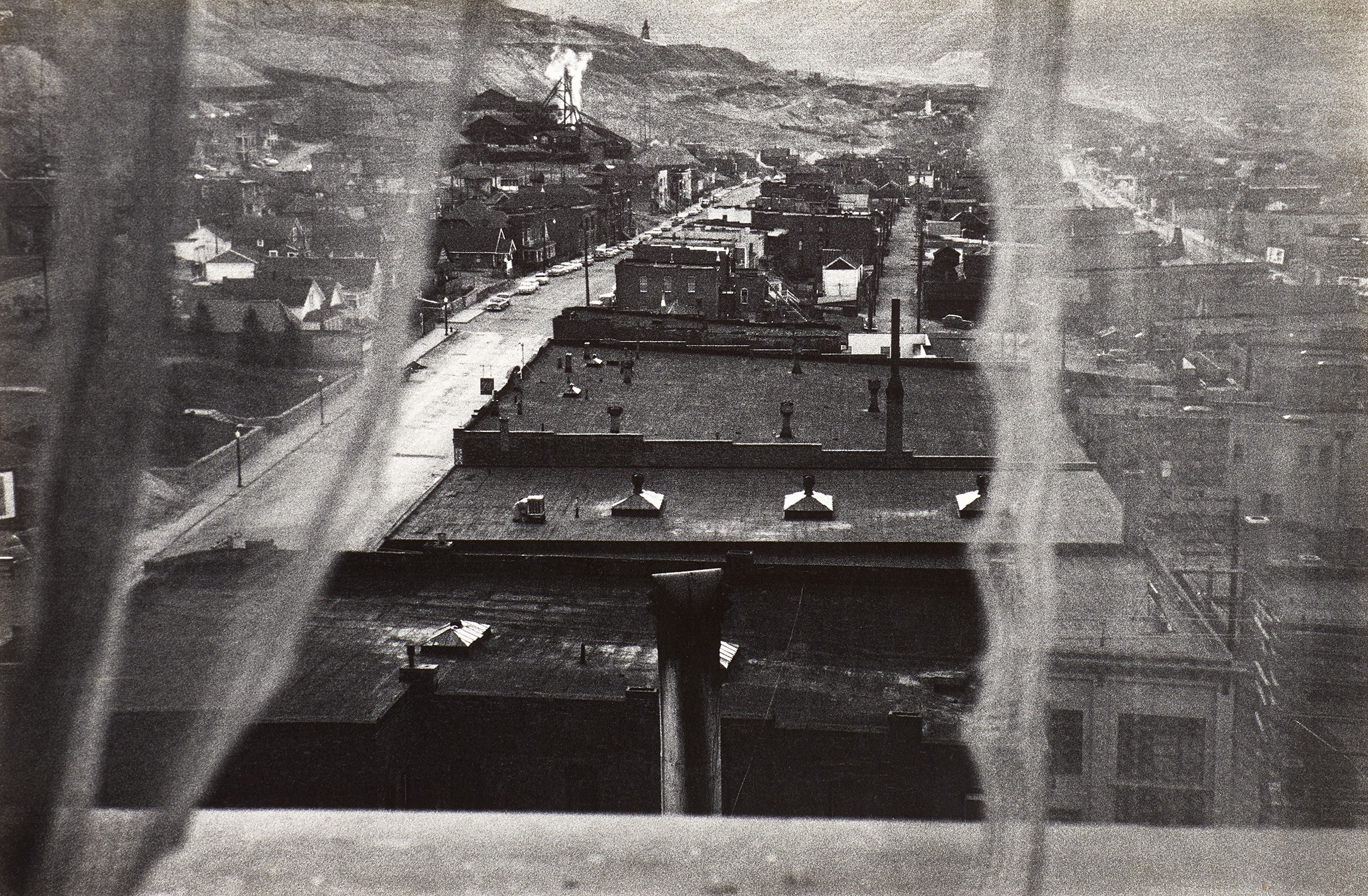 Robert Frank — View from Hotel Window -- Butte, Montana