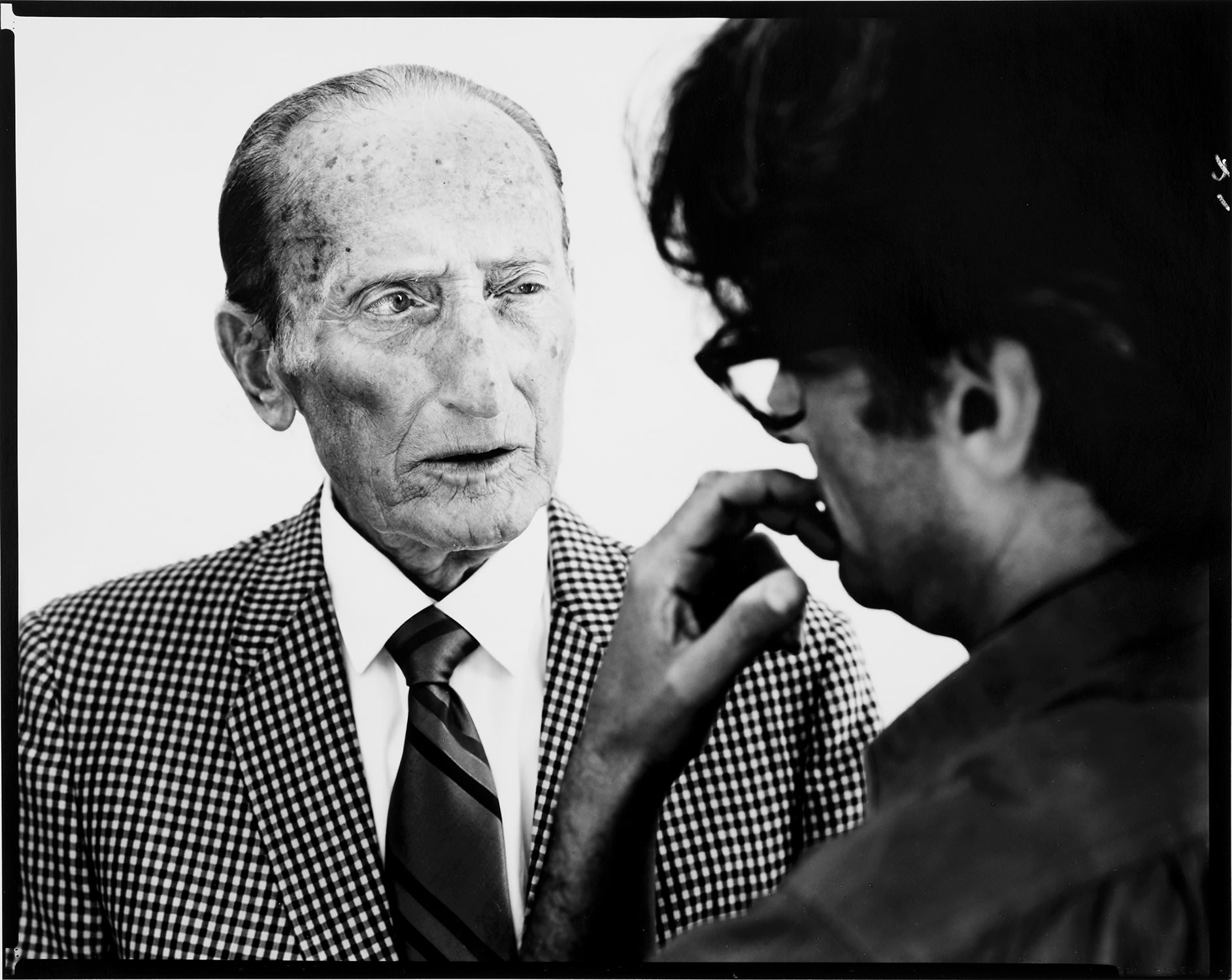 Richard Avedon — Jacob Israel Avedon and Richard Avedon, Sarasota, Florida, August 9, 1969