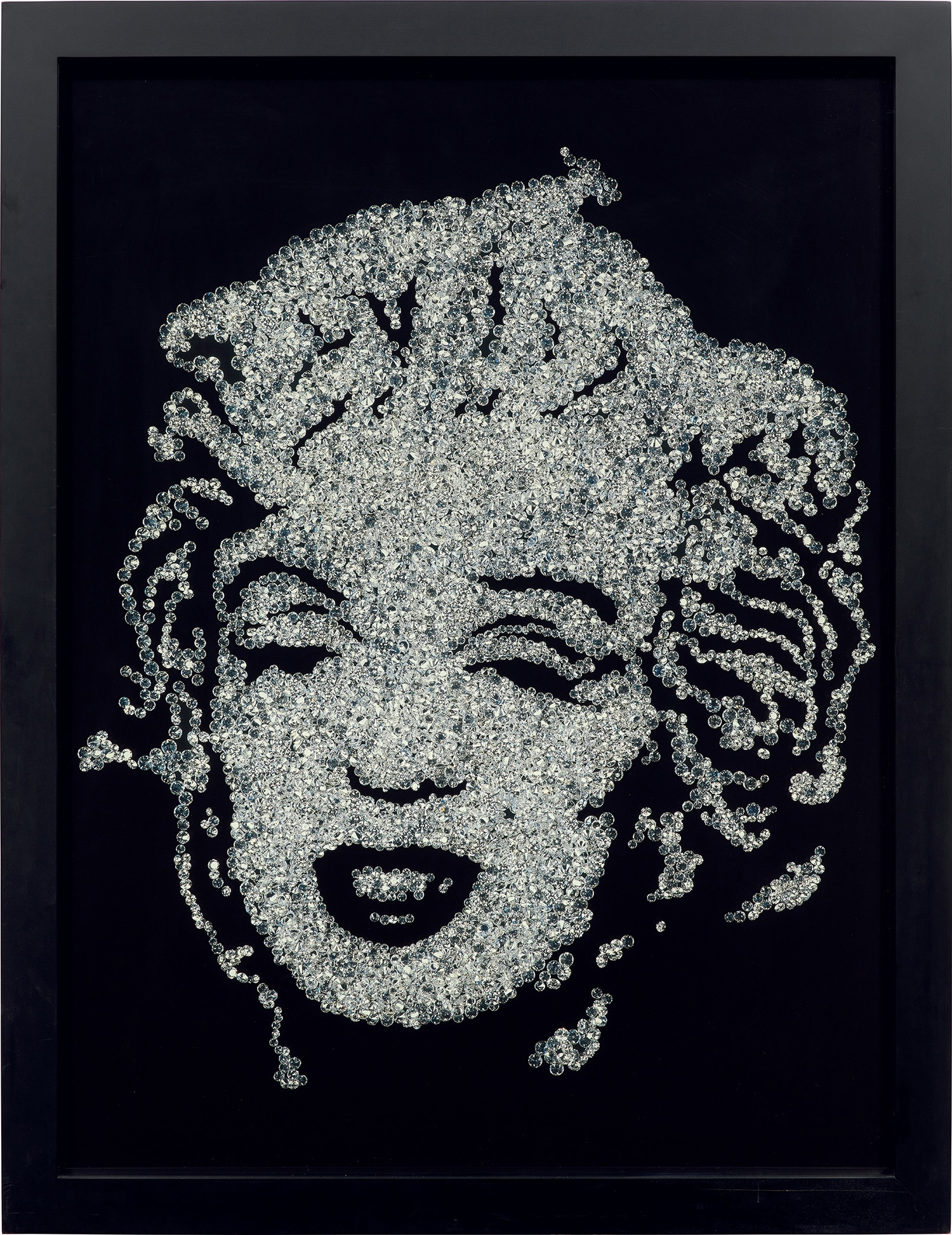 Vik Muniz — Marilyn Monroe from Pictures of Diamonds