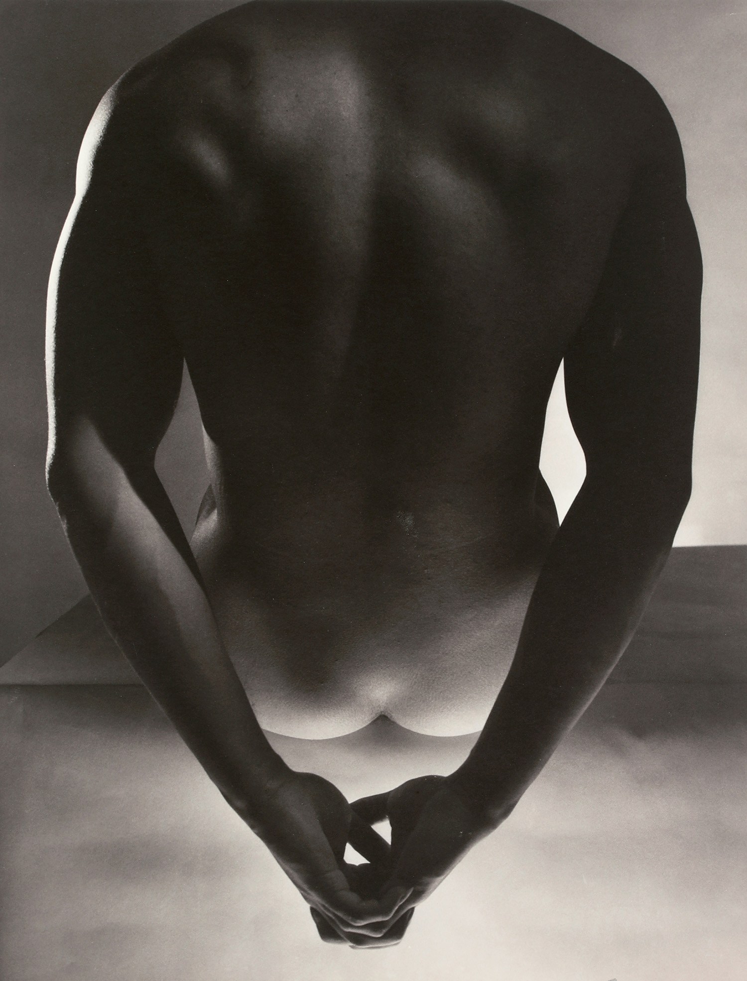 Male Nude (hands behind buttocks)