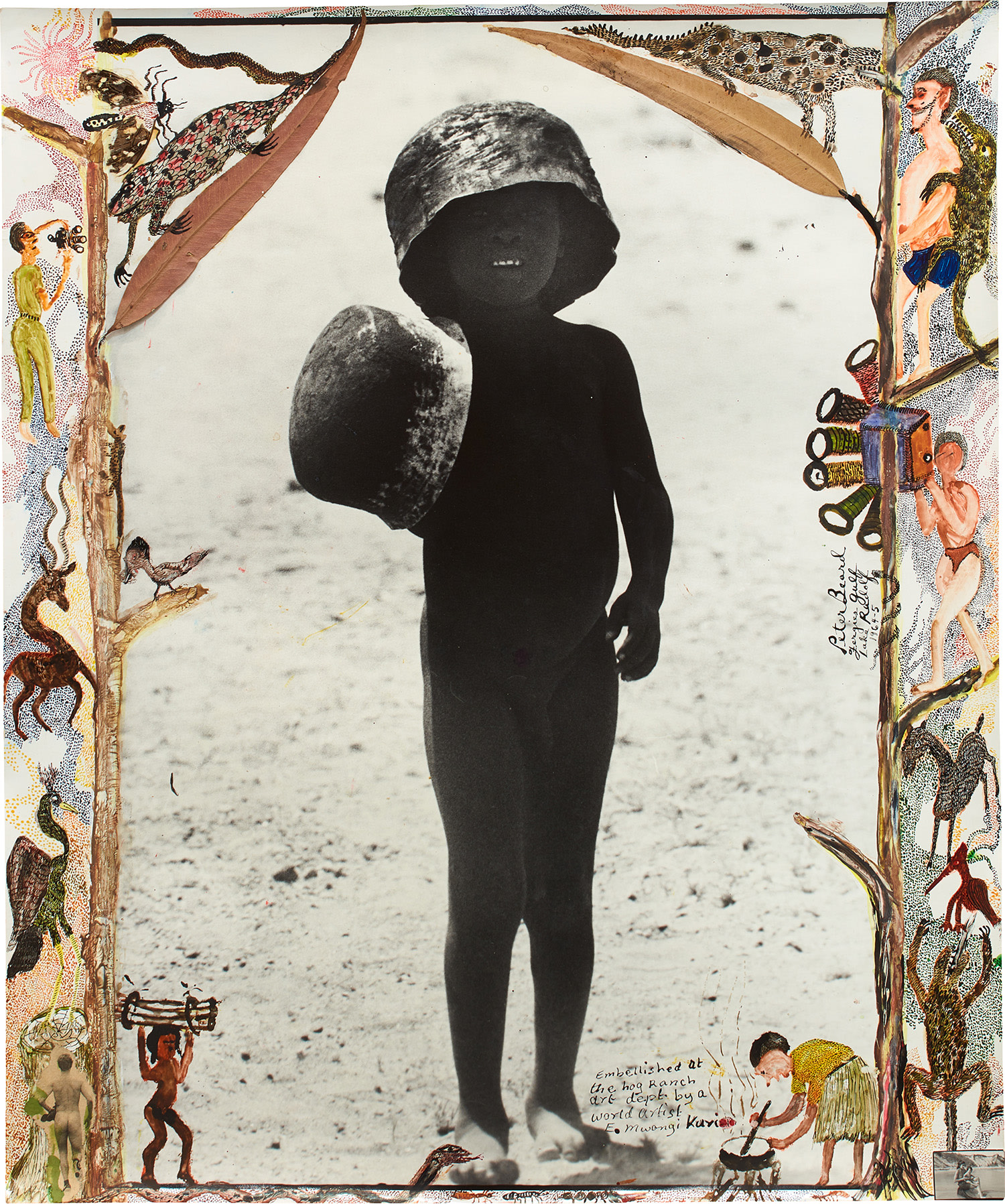 Peter Beard — Ferguson’s Gulf, Lake Rudolf, Turkana