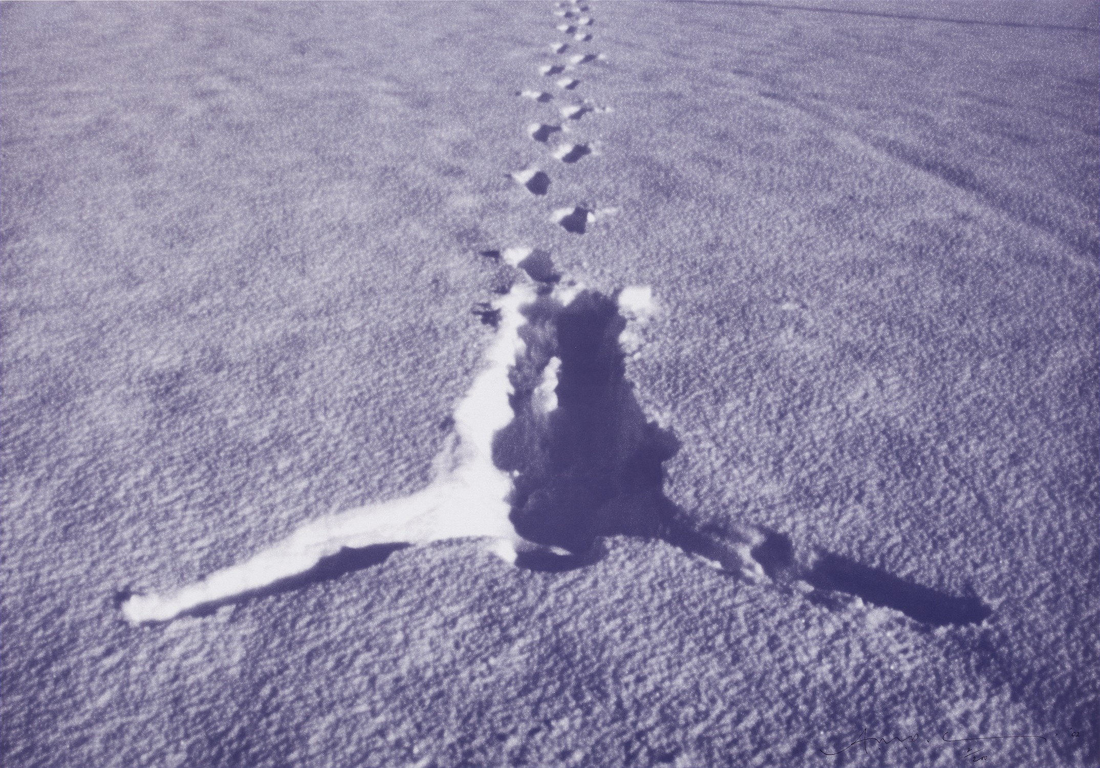 Antony Gormley — Snowfall