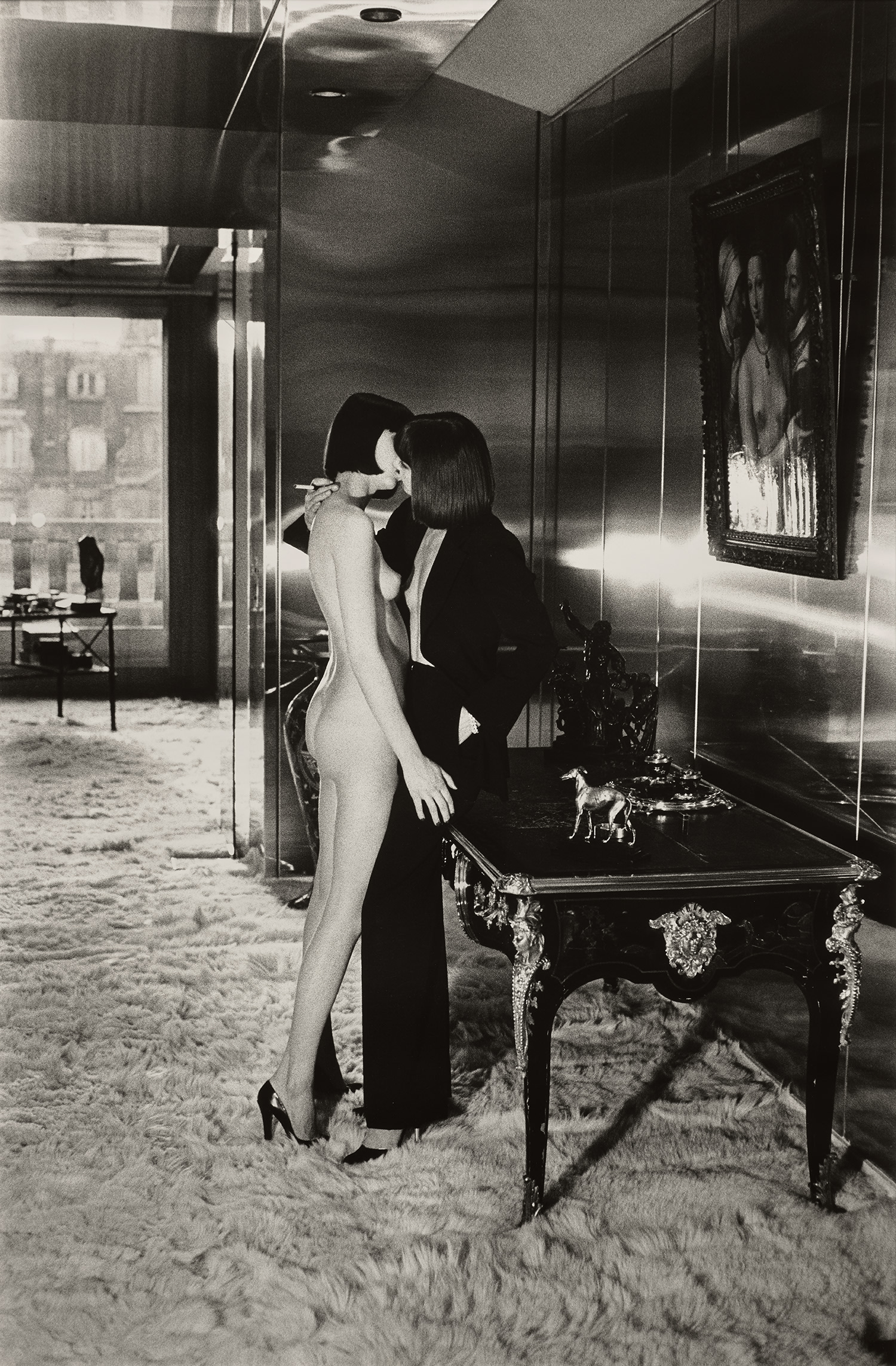 Helmut Newton — Mannequins Quai d’Orsay II, Paris