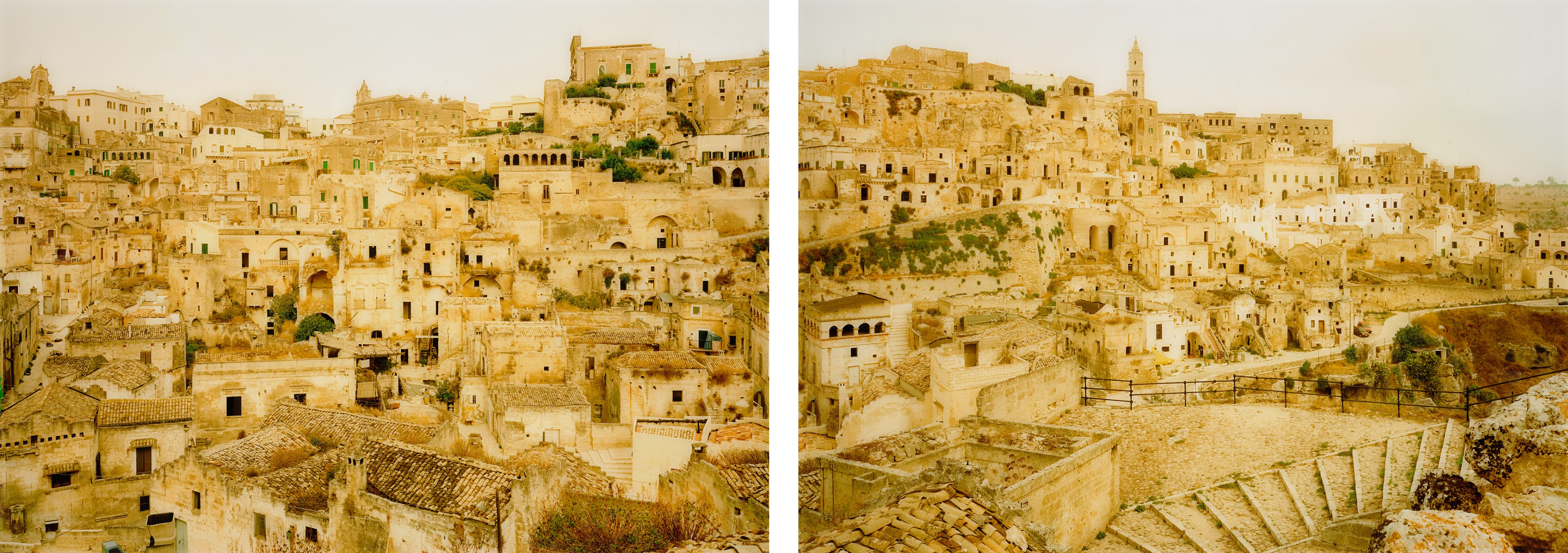 Matera I Italien and Matera II Italien