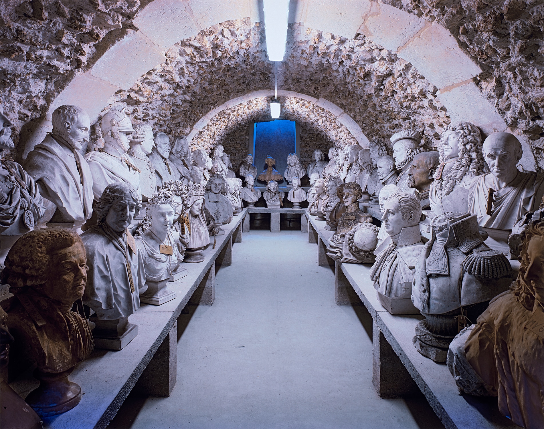 Reserves des Bustes, Chateau de Versailles