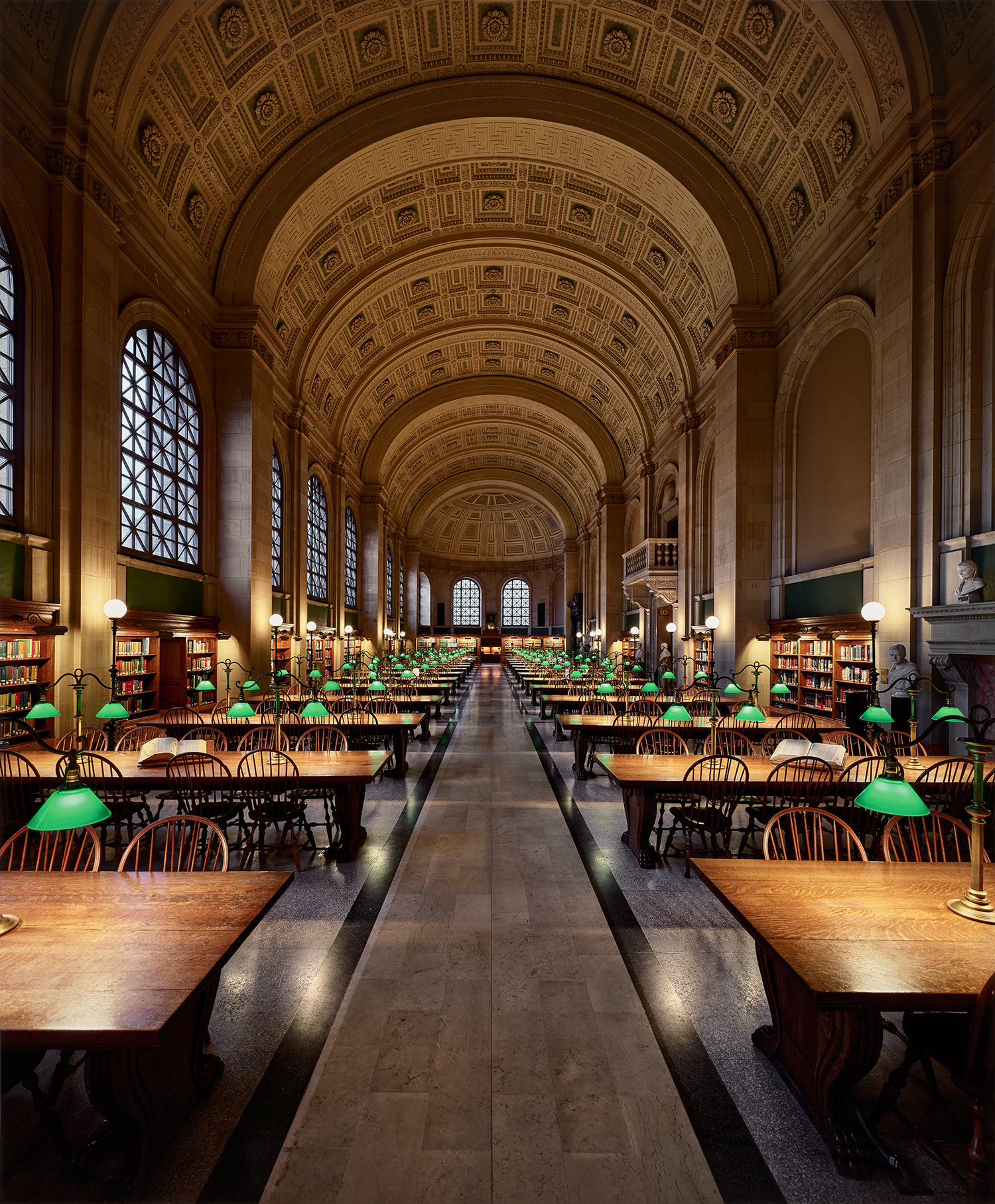 Ahmet Ertuğ — Bates Hall, Boston Public Library, Boston, USA