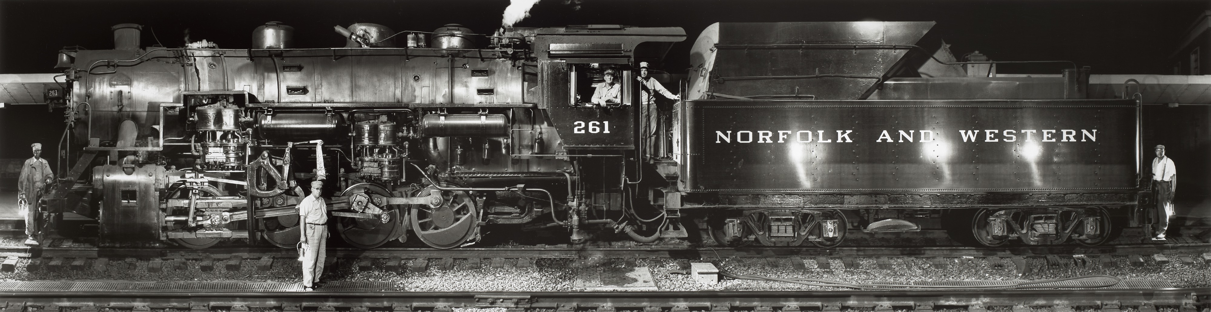 O Winston Link — Norfolk & Western Engine Class, S1a, No. 261