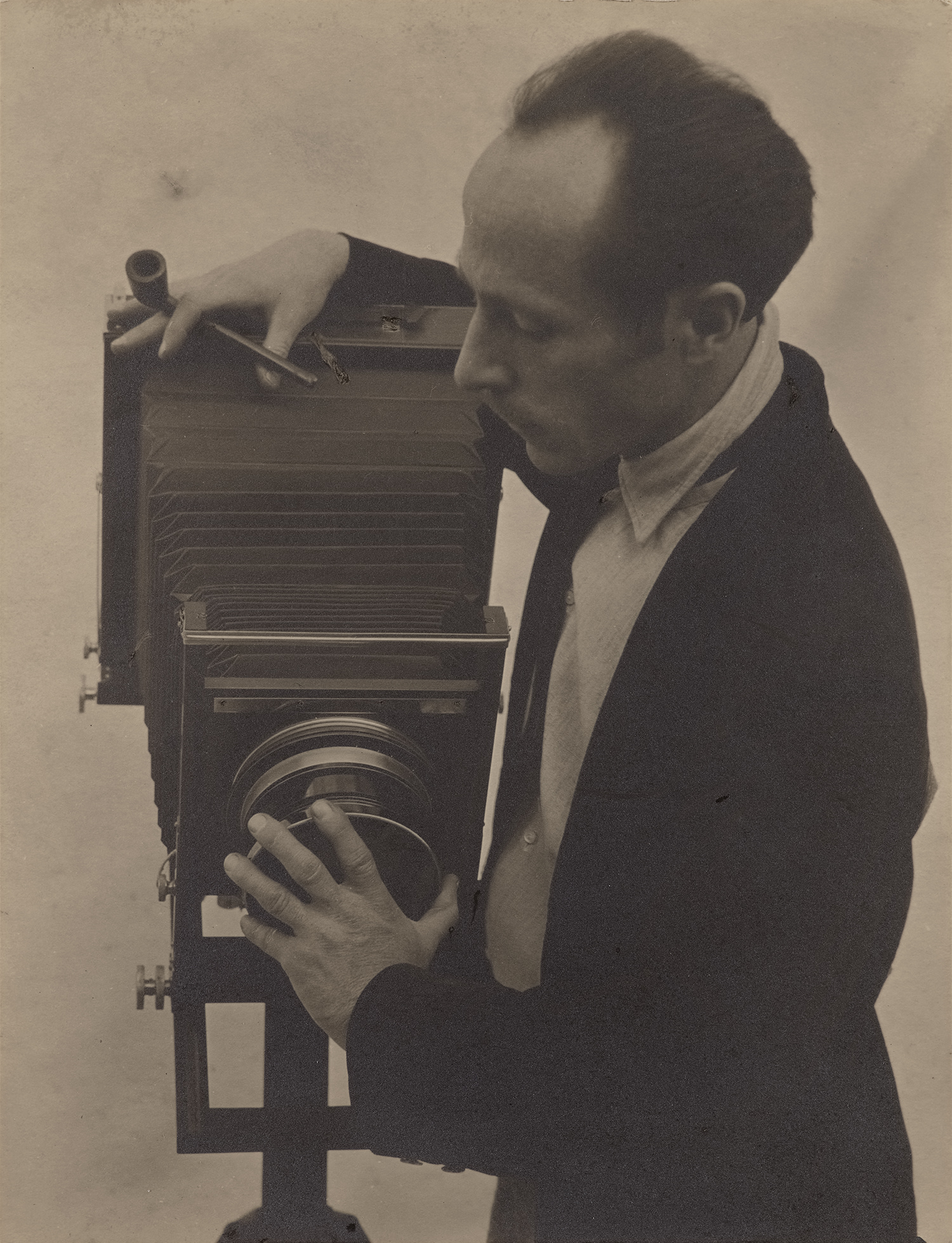 Edward Weston with a Camera