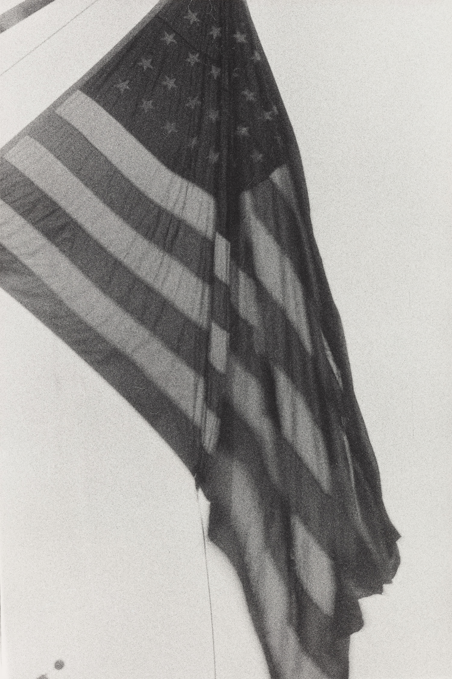 Diane Arbus — Drooping American flag, N.Y.C.