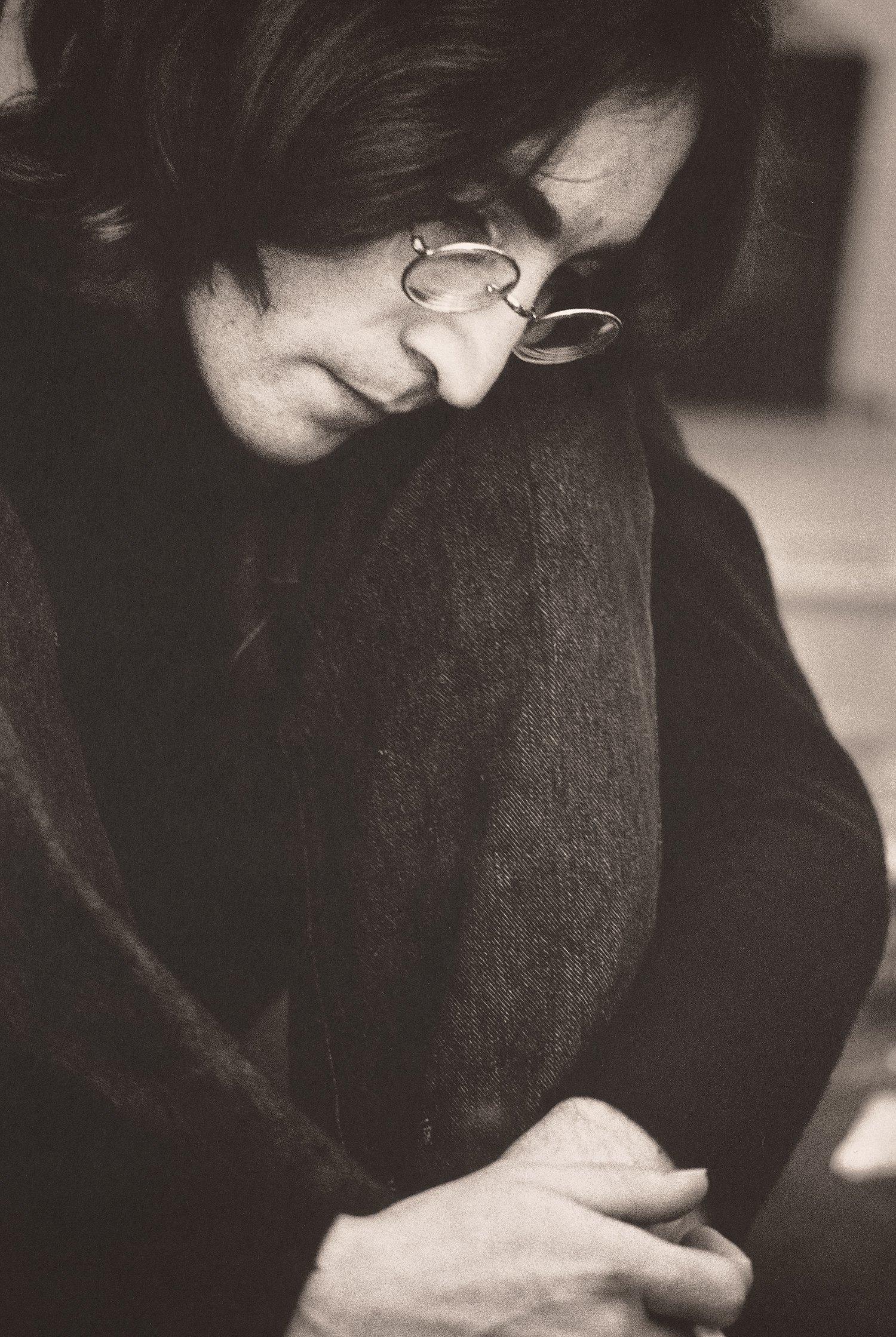 John Lennon Listening to the White Album, London