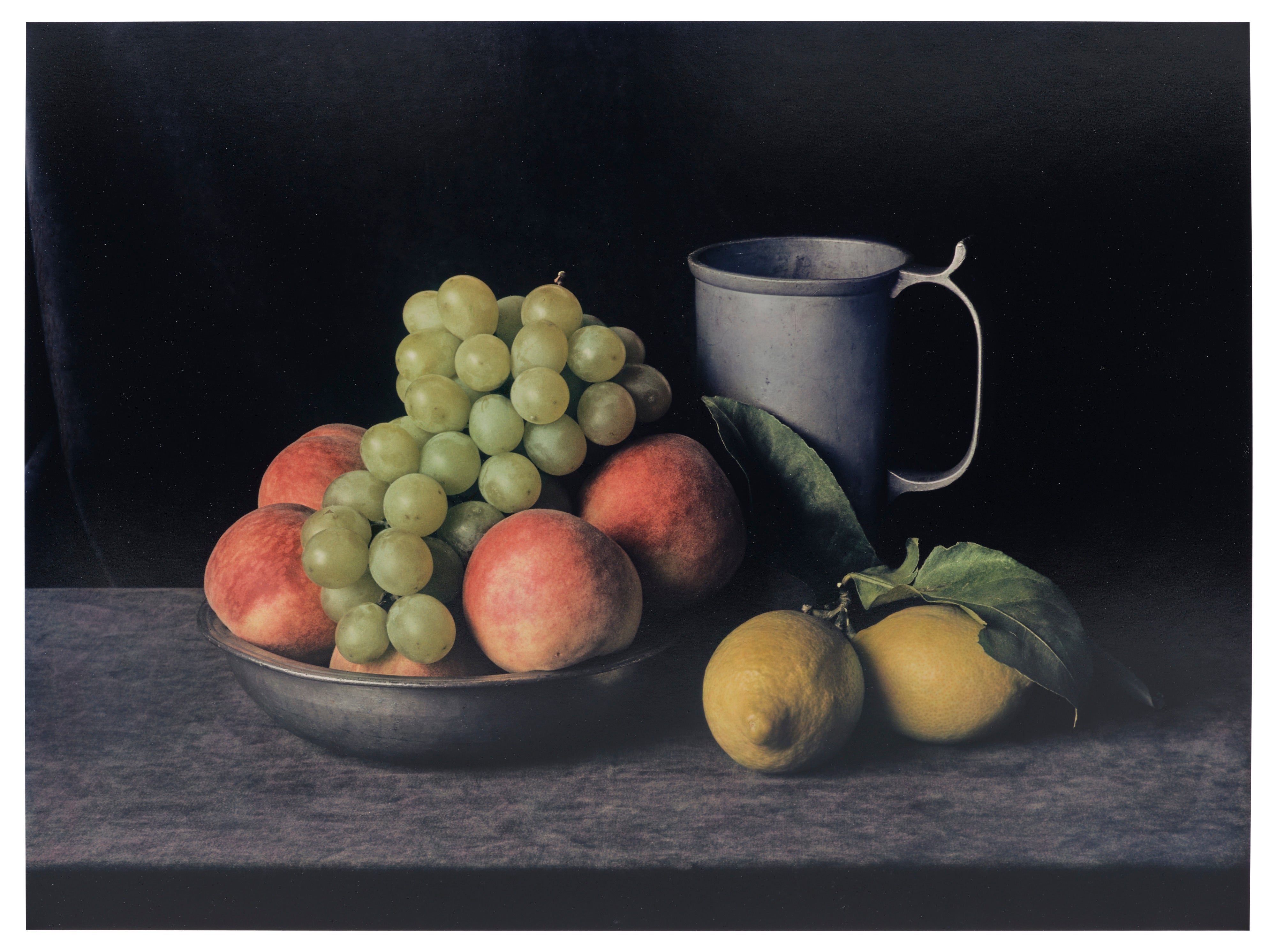 Still Life No.7, Pewter Pitcher with Grapes, New York