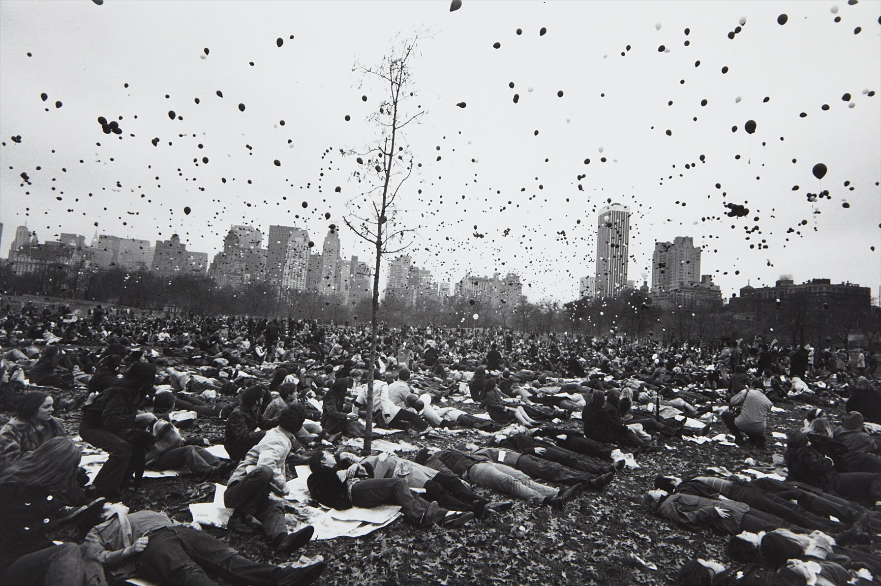 Garry Winogrand — Peace Demonstration, Central Park, New York