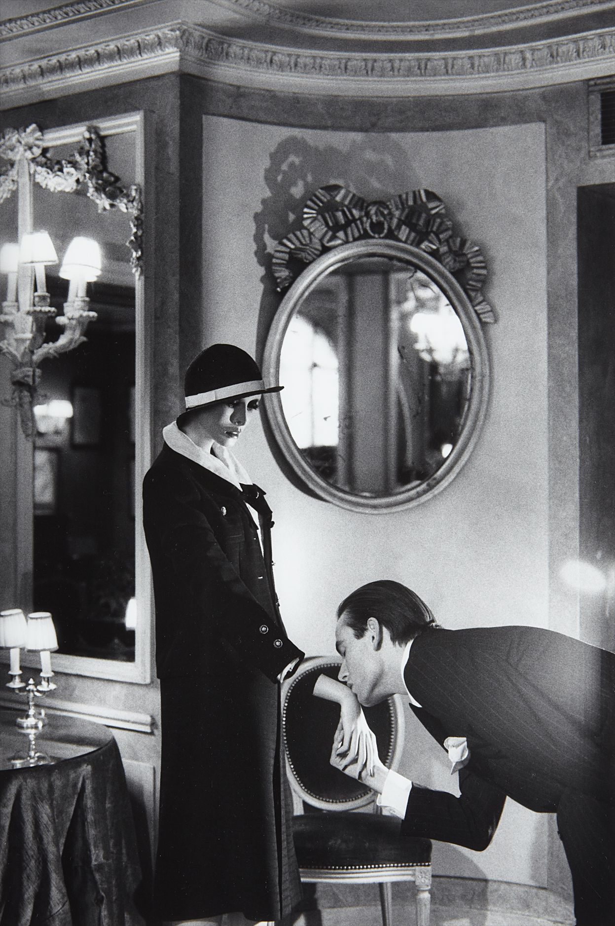 Helmut Newton — Upstairs at Maxim’s, Paris
