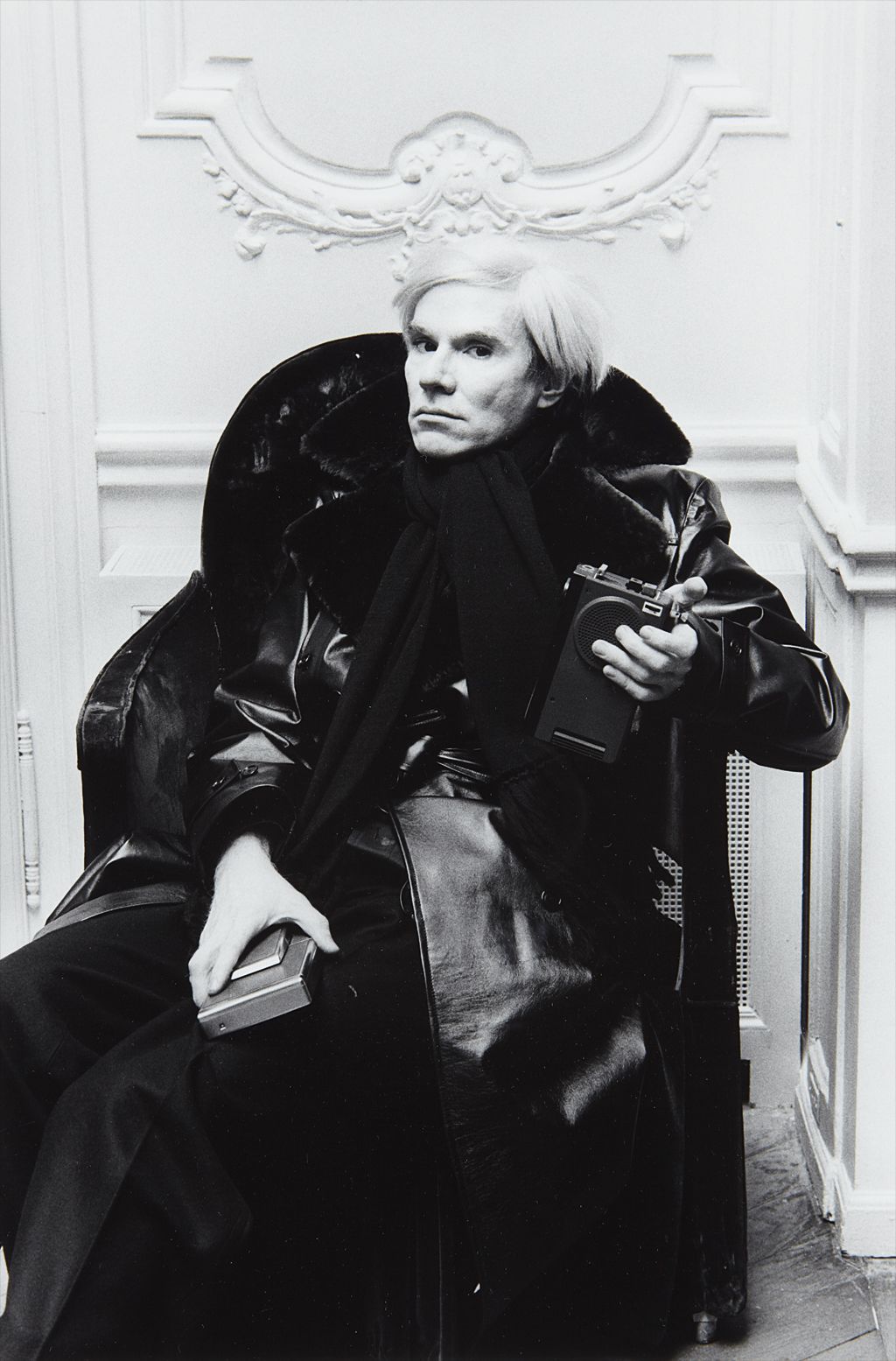 Helmut Newton — Andy Warhol, Paris