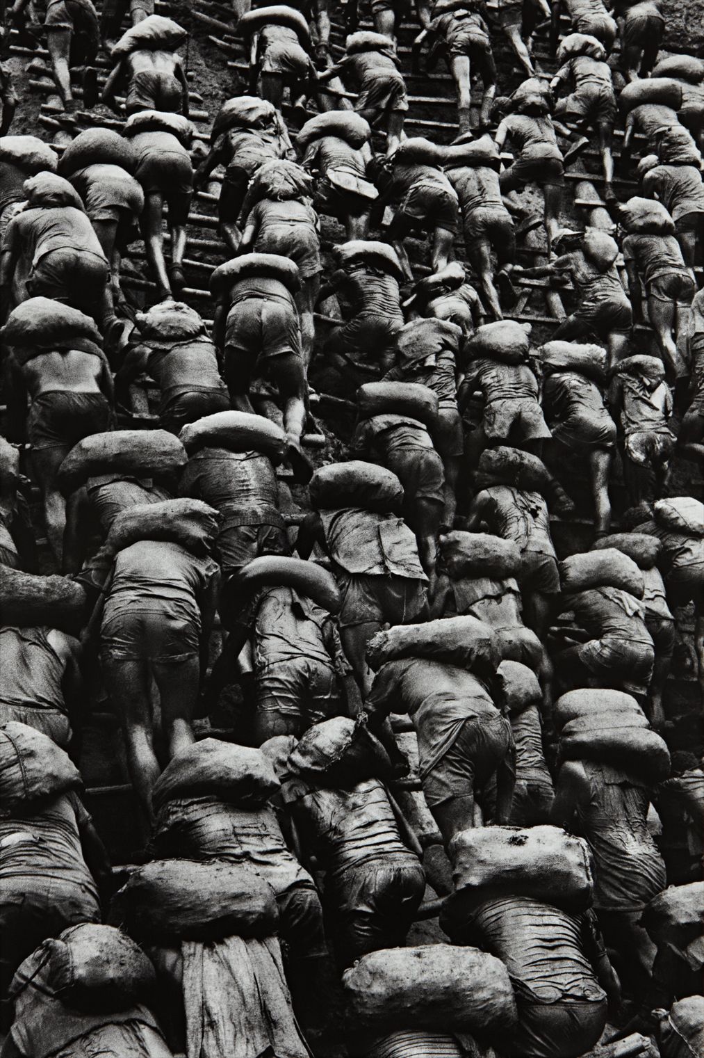 Sebastião Salgado — Gold Mine, Brazil [Backs] from Workers