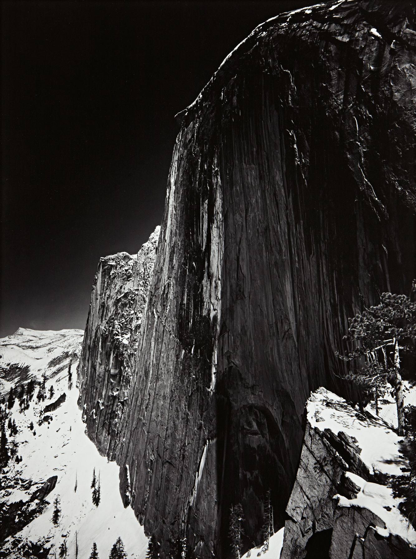 Ansel Adams — Monolith, The Face of Half Dome, Yosemite National Park, CA.