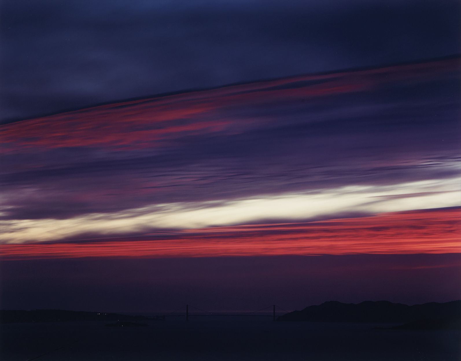 Richard Misrach — Golden Gate Bridge, 10.31.98, 5:22 P.M.