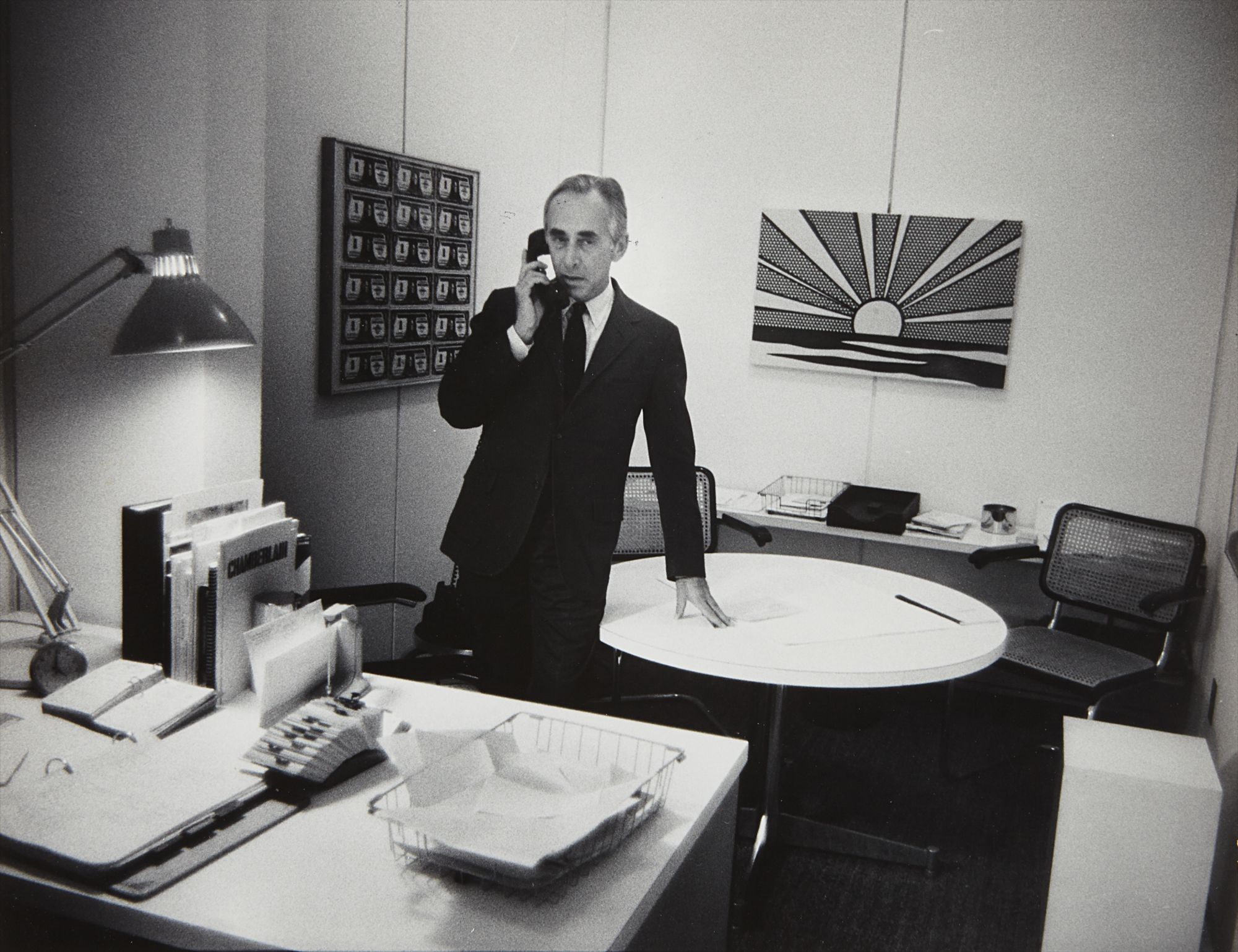 Garry Winogrand — Leo Castelli, October 5