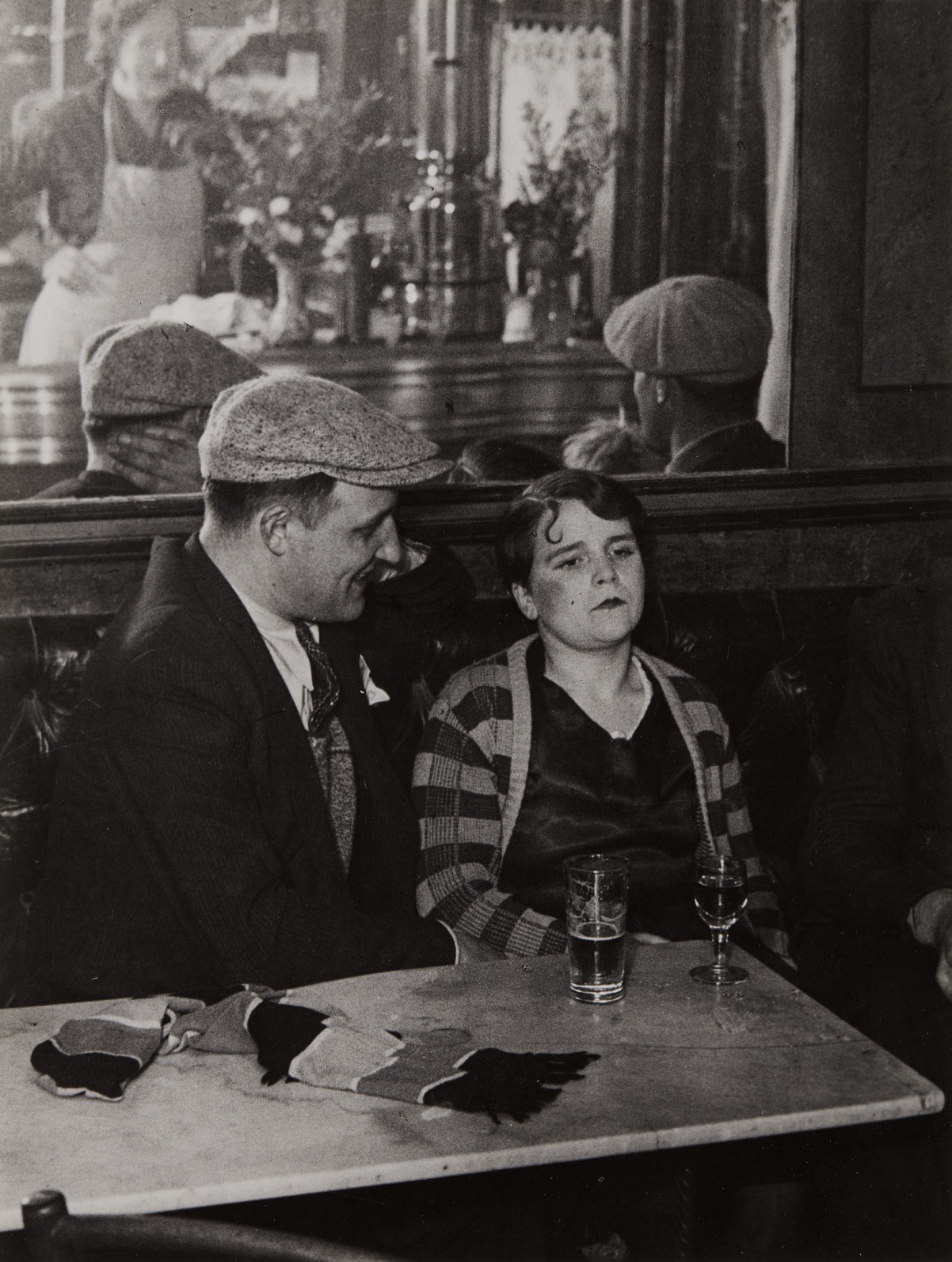 Brassaï (Gyula Halász) — Couple in a Bistro