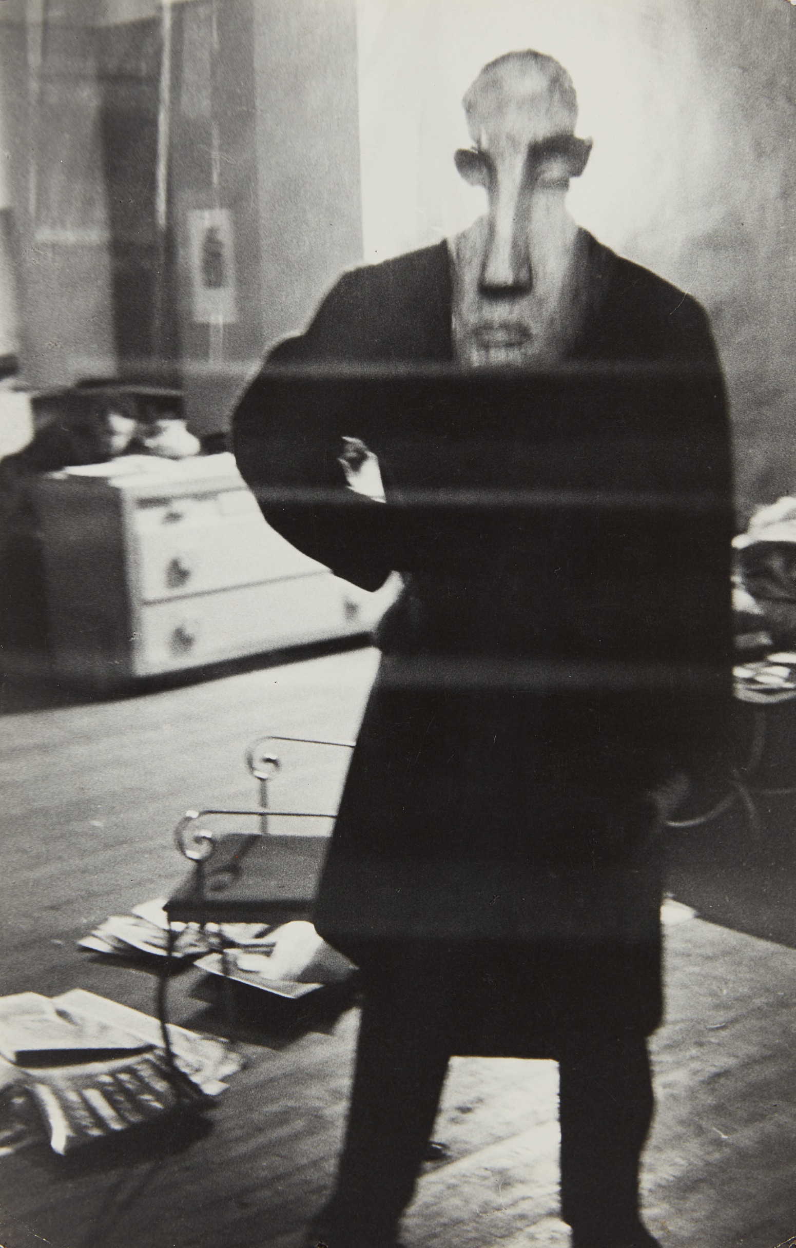 George Barrows in Robert Frank's Loft, New York