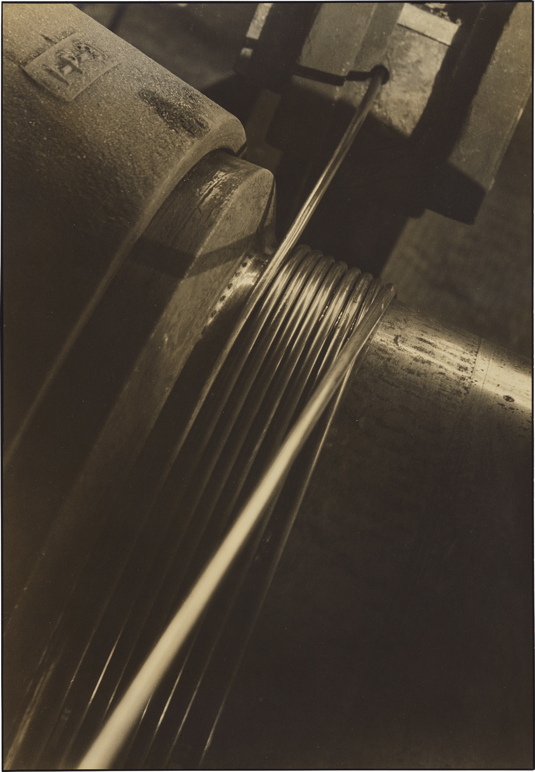 Margaret Bourke-White — Cable Spool