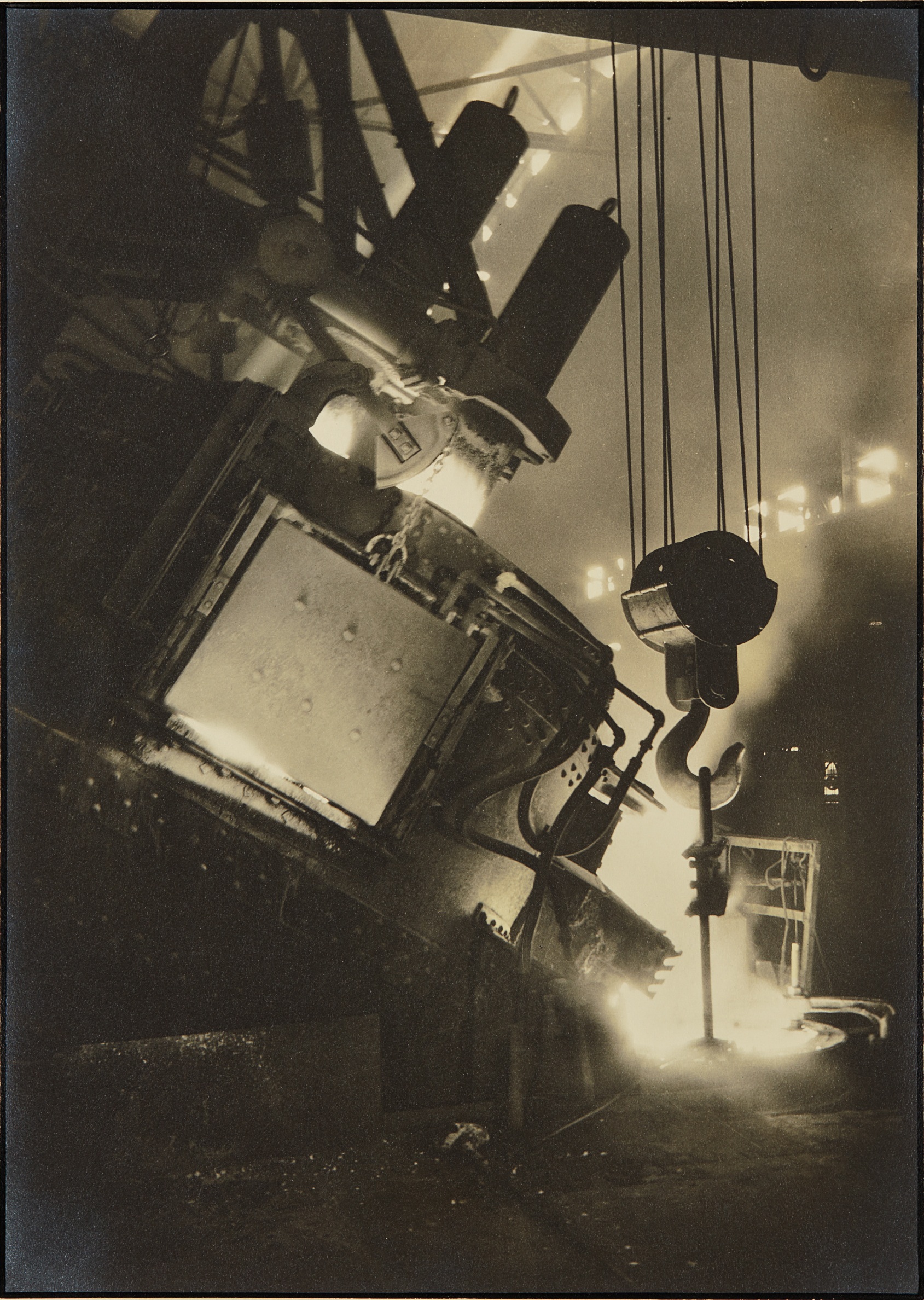 Margaret Bourke-White — Ludlum Steel Co. Electric Furnace