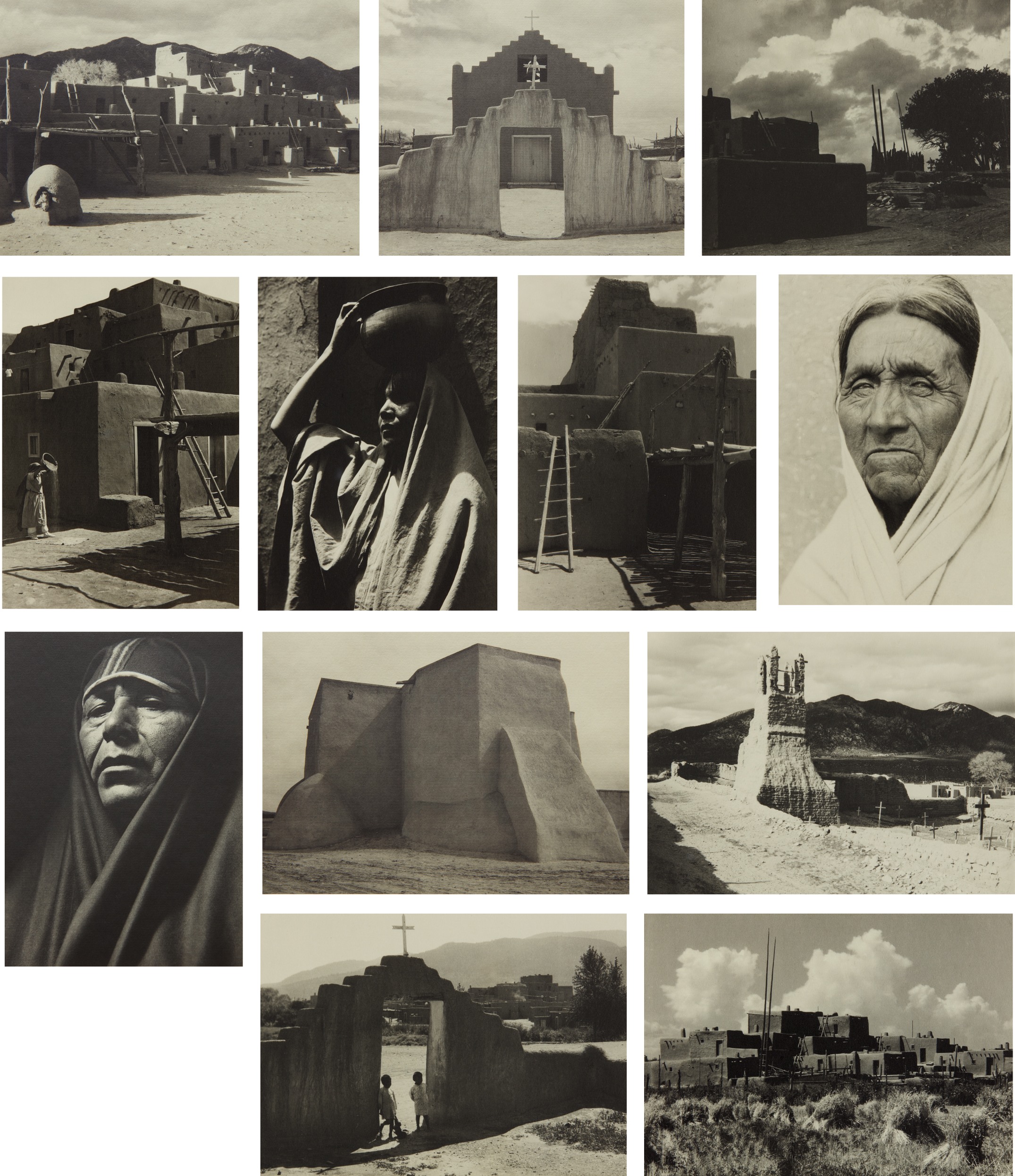 Ansel Adams — Taos Pueblo