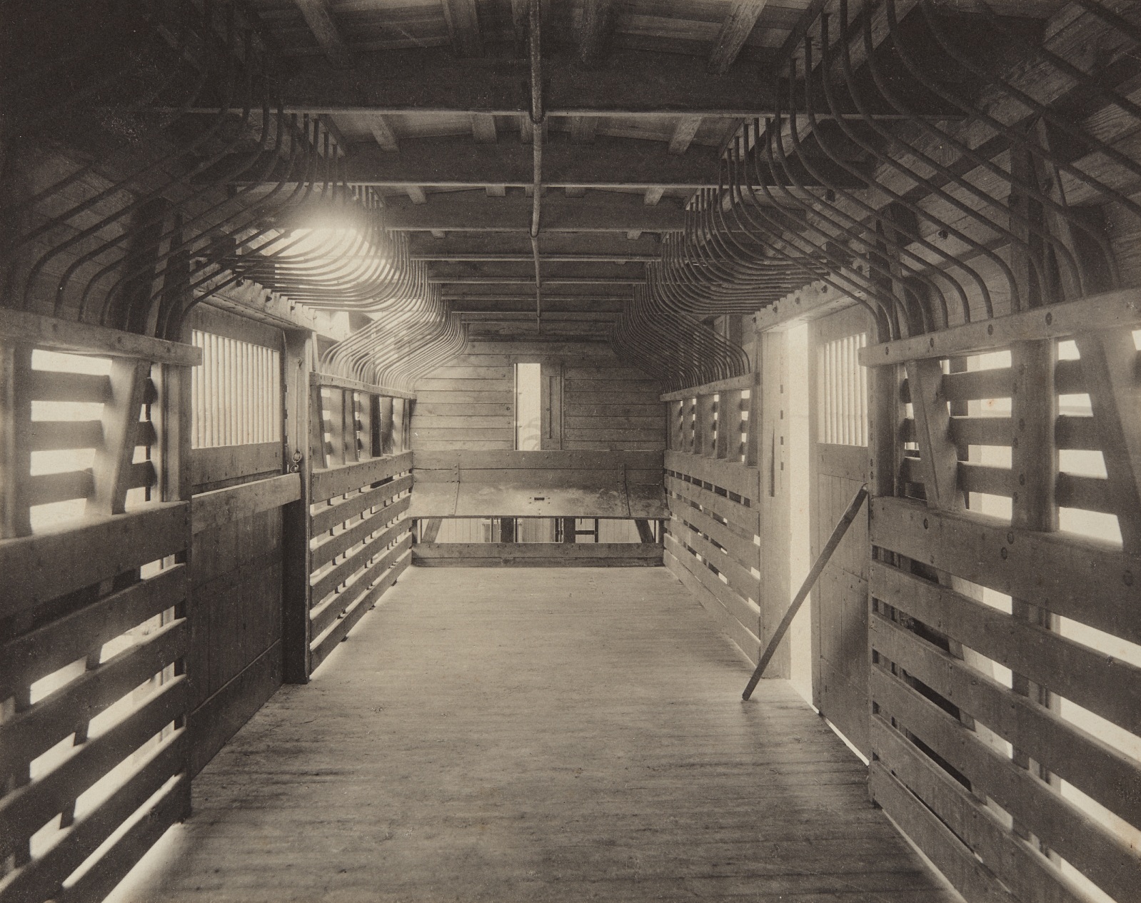 William H. Rau — Interior of a Railroad Car on the Pennsylvania Line