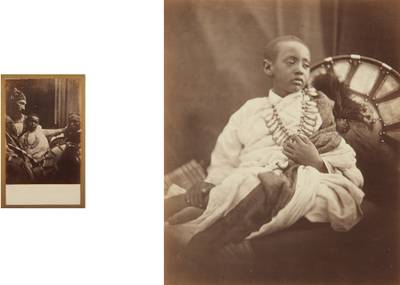 Déjatch Álámáyou, King Theodore's Son and Déjatch Álámáyou & Báshá Félika, King Theodore's Son & Captain Speedy