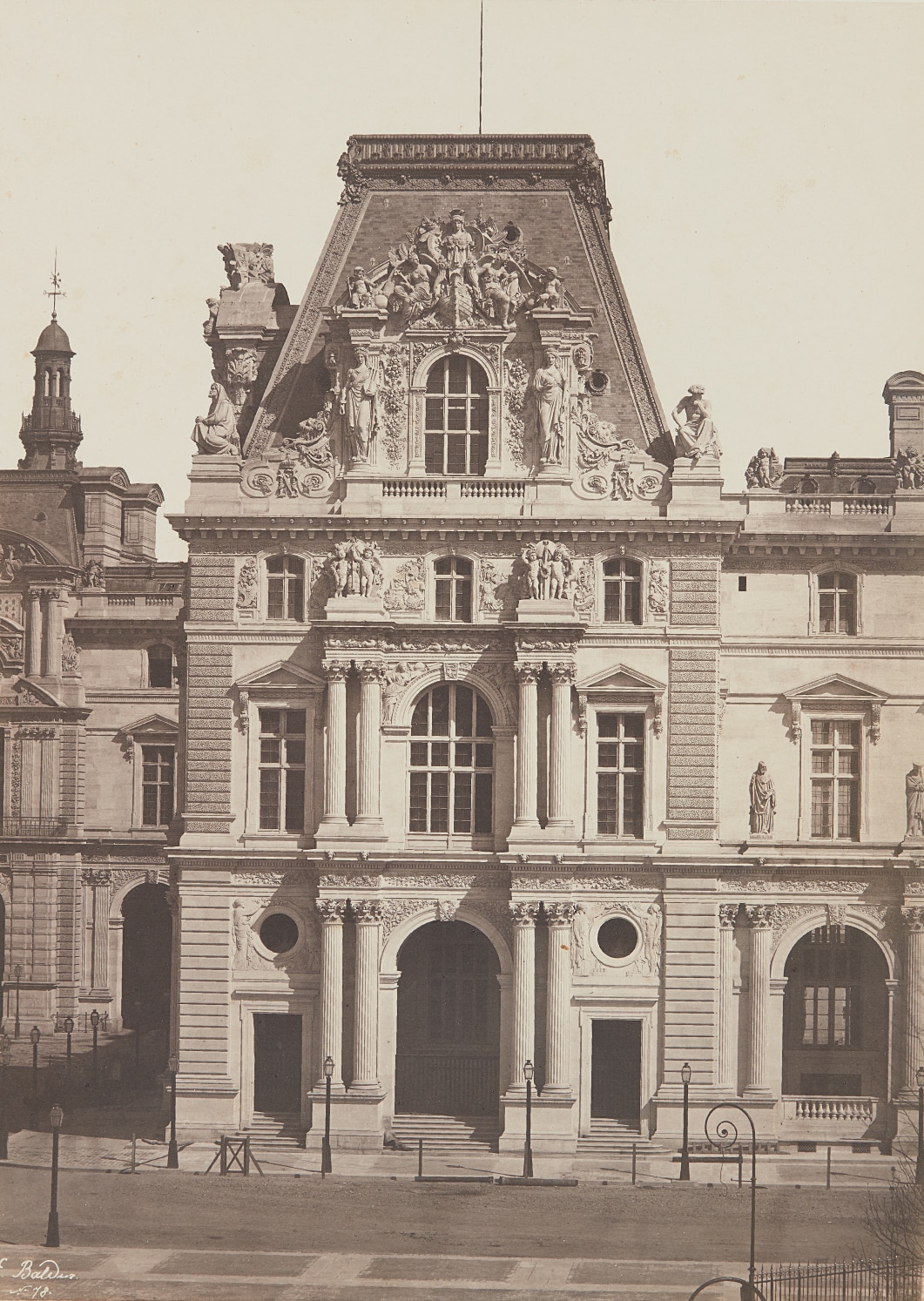 Pavillon Turgot (1er Etat), Nouveau Louvre, Paris