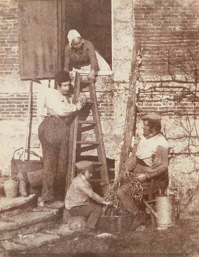 Sorting Beans: A Group of Argentelle; Standing, Louis Dodier