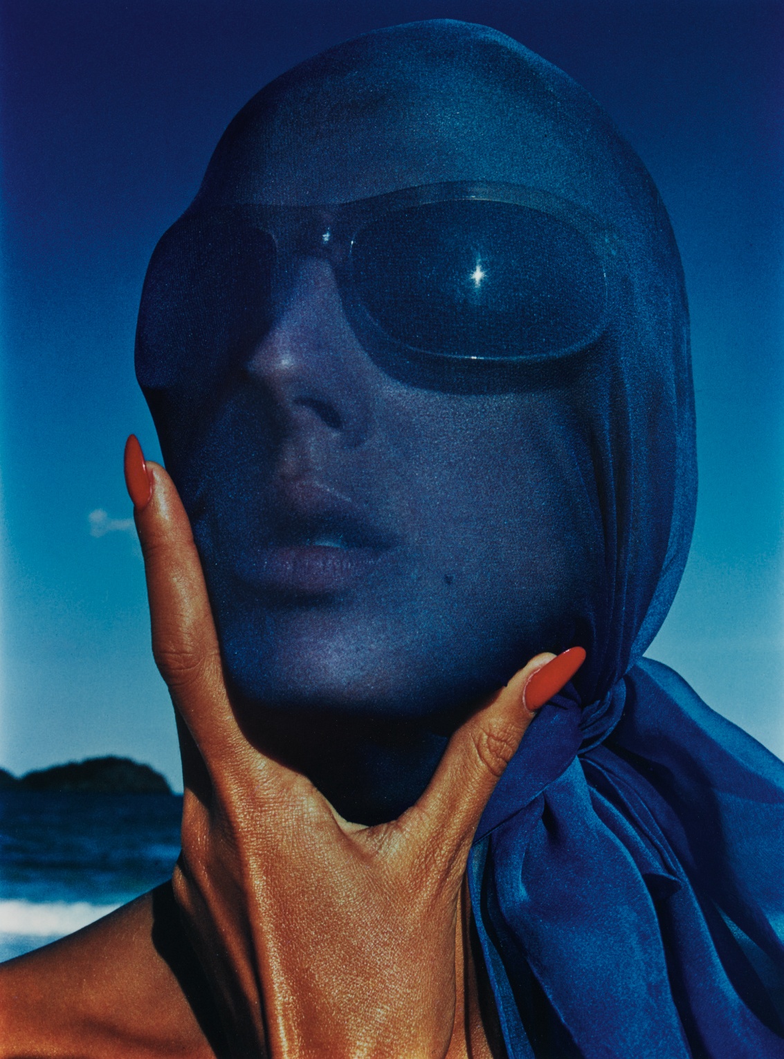 Tilly Tizzani with Blue Scarf